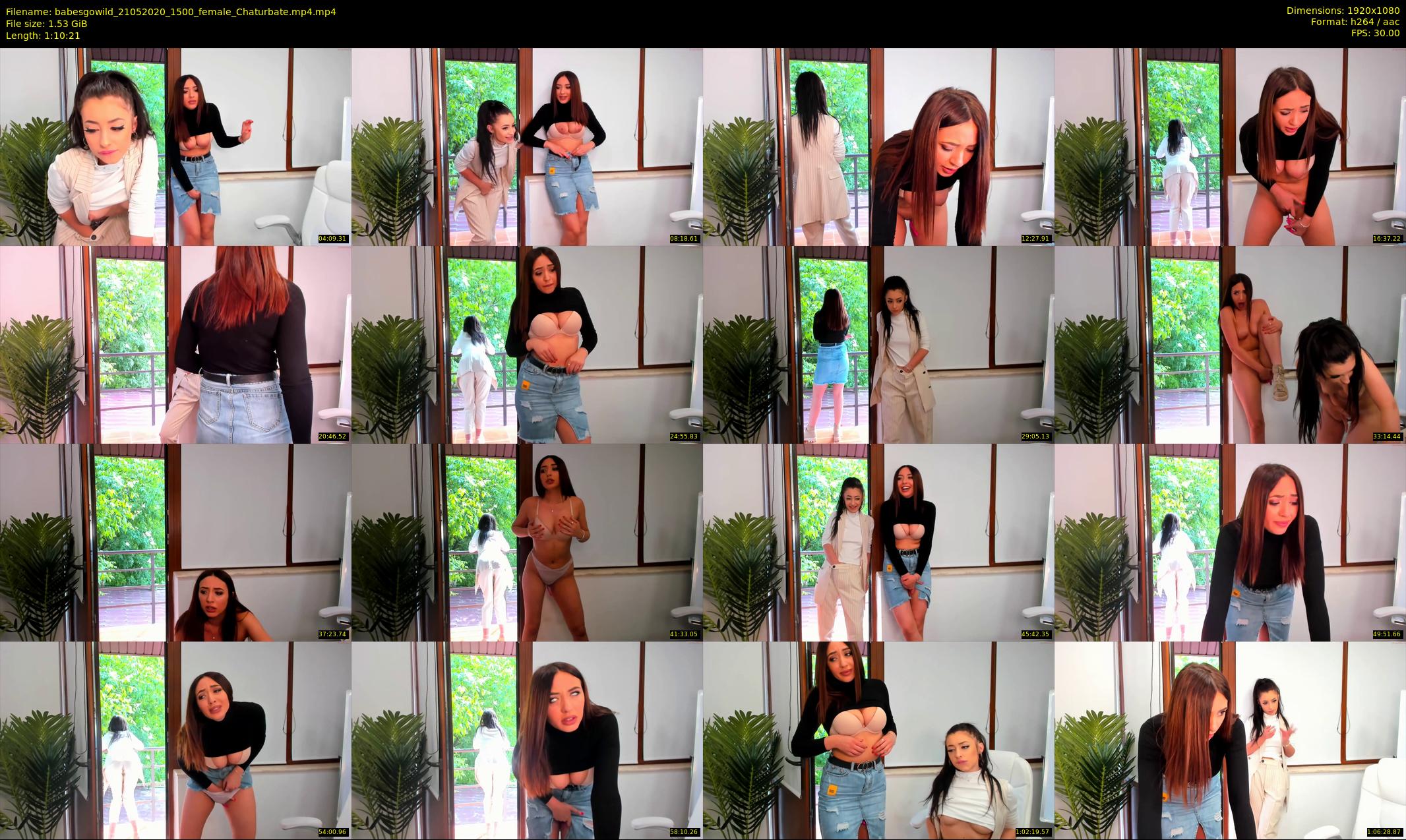 babesgowild — 71 minute Chaturbate couple cam show recording, 1080p, May 21, 2020