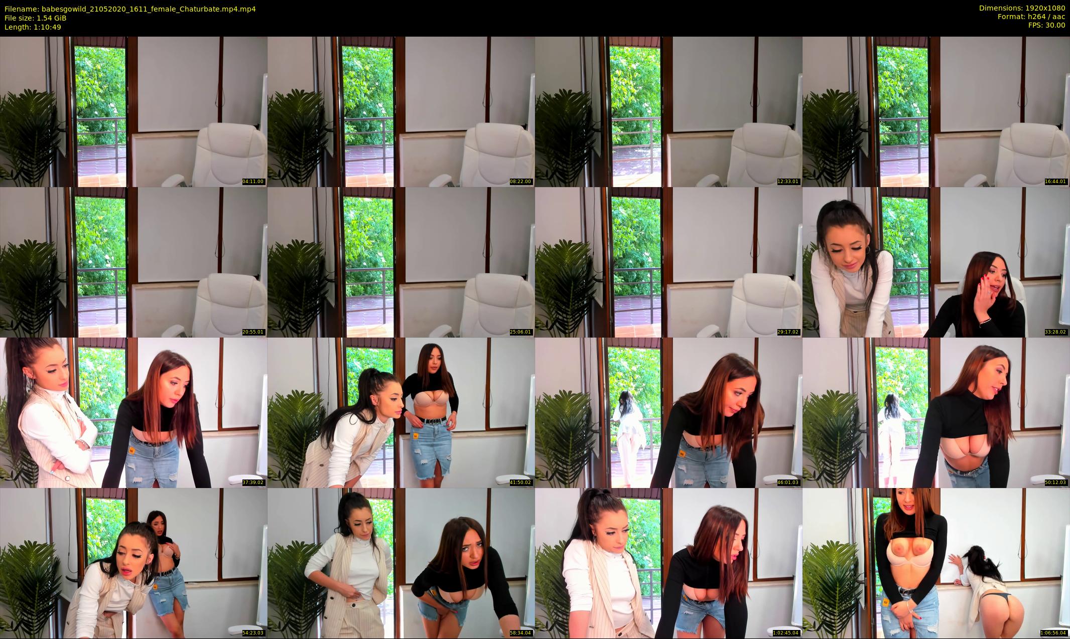 babesgowild — 71 minute Chaturbate couple cam show recording, 1080p, May 21, 2020