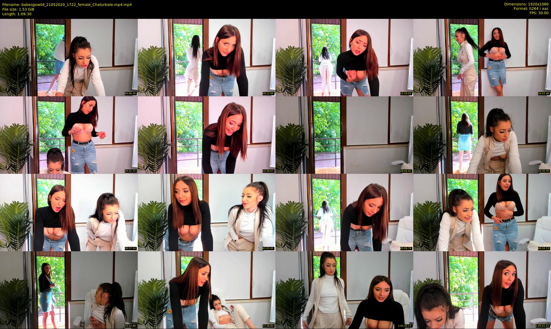 babesgowild — 70 minute Chaturbate couple cam show recording, 1080p, May 21, 2020
