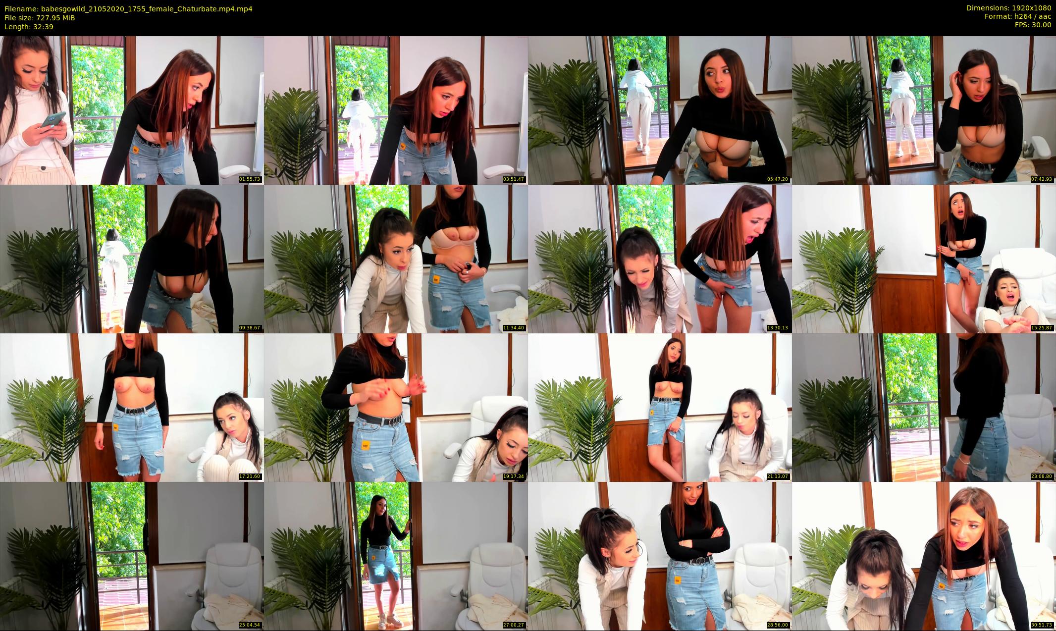 babesgowild — 33 minute Chaturbate couple cam show recording, 1080p, May 21, 2020