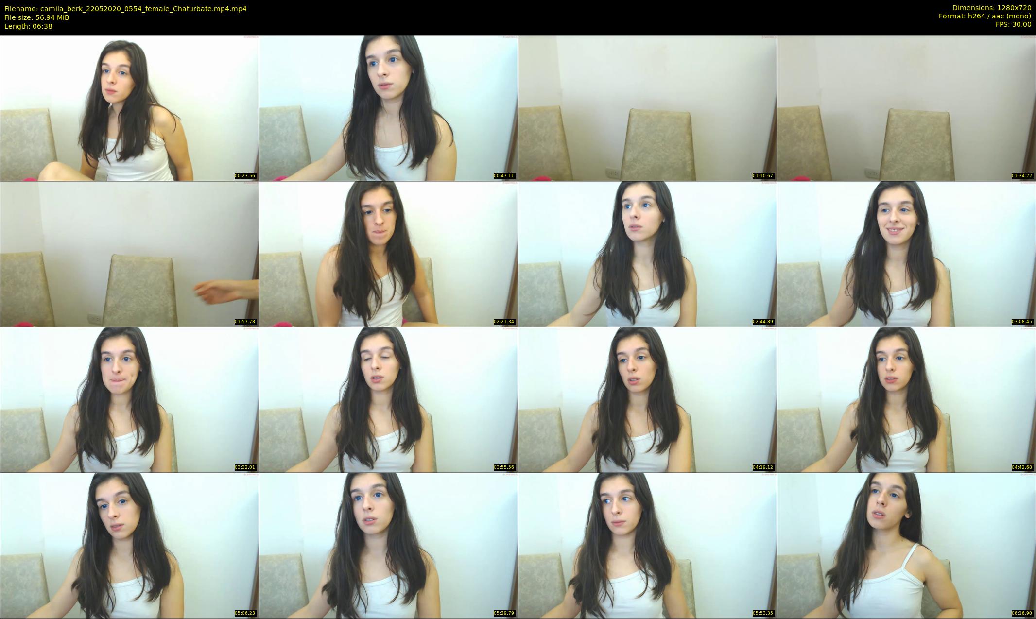 camila_berk — 7 minute Chaturbate female cam show recording, 720p, May 22, 2020