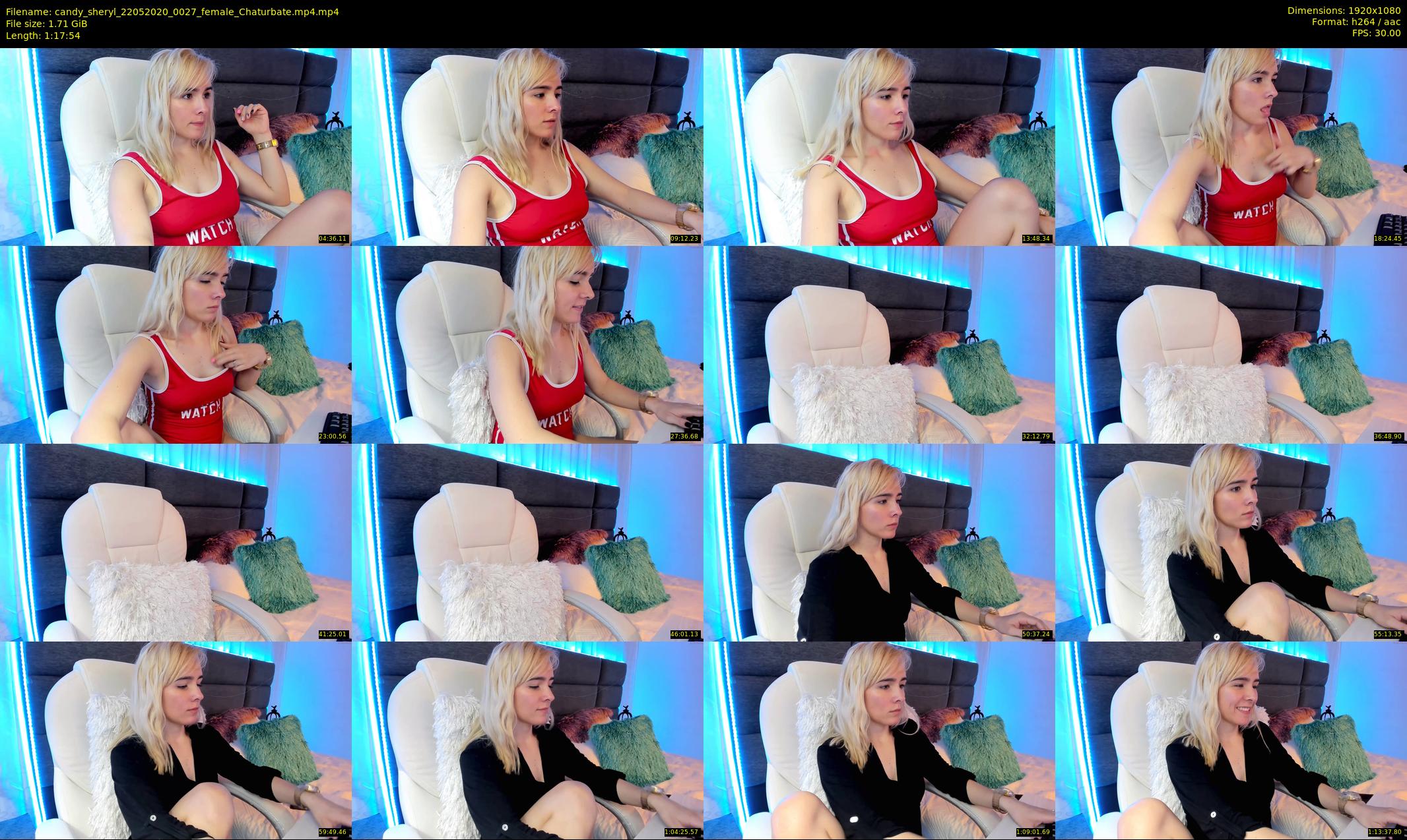candy_sheryl — 78 minute Chaturbate female cam show recording, 1080p, May 22, 2020