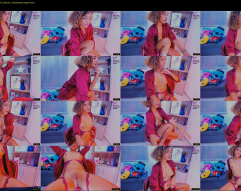 curlydoll1 — 89 minute Chaturbate female cam show recording, 720p, May 21, 2020