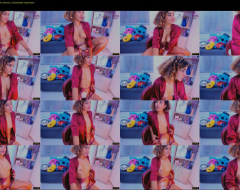 curlydoll1 — 40 minute Chaturbate female cam show recording, 720p, May 21, 2020