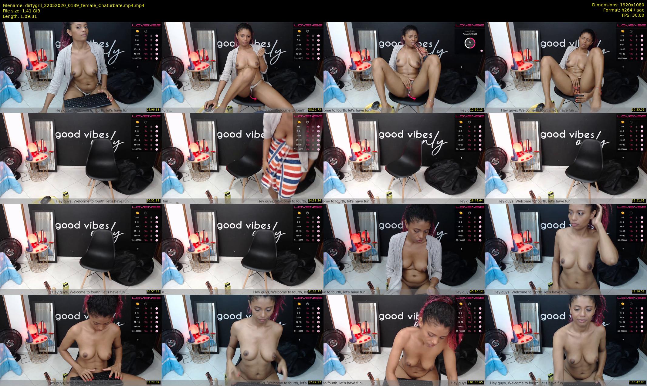 dirtygril — 70 minute Chaturbate female cam show recording, 1080p, May 22, 2020