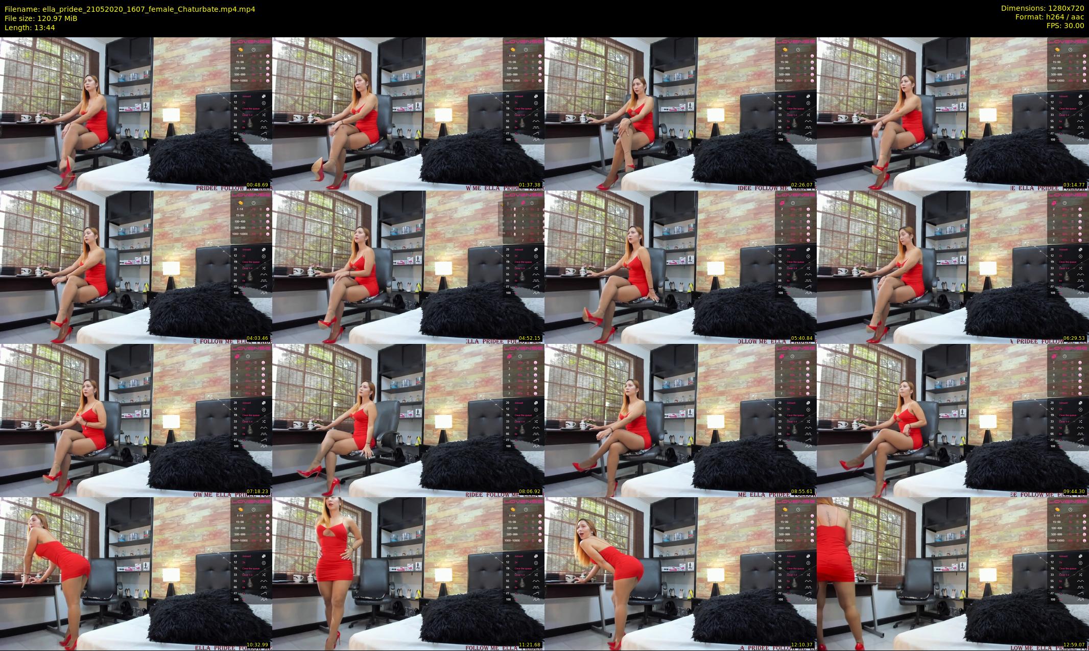 ella_pridee — 14 minute Chaturbate female cam show recording, 720p, May 21, 2020
