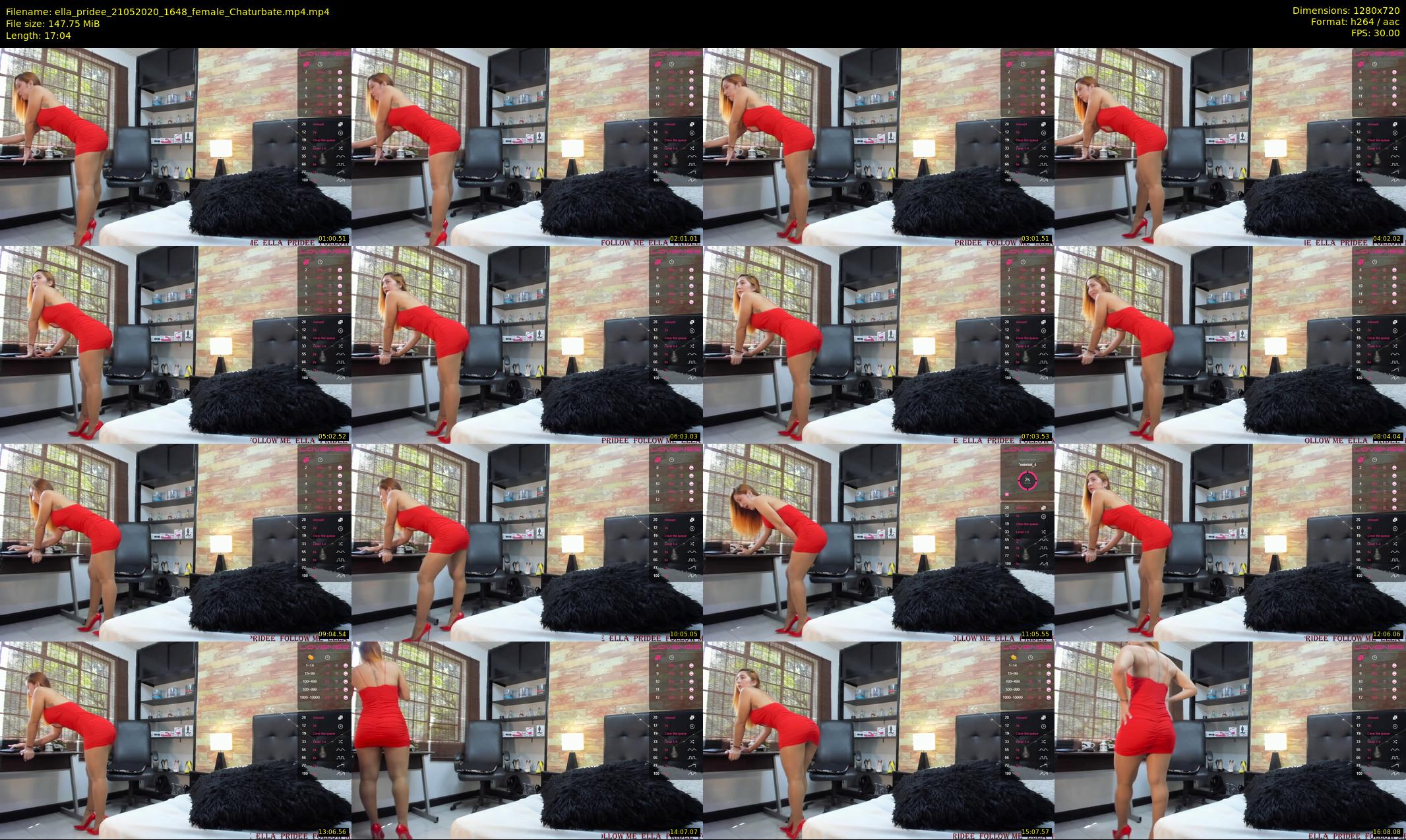 ella_pridee — 18 minute Chaturbate female cam show recording, 720p, May 21, 2020