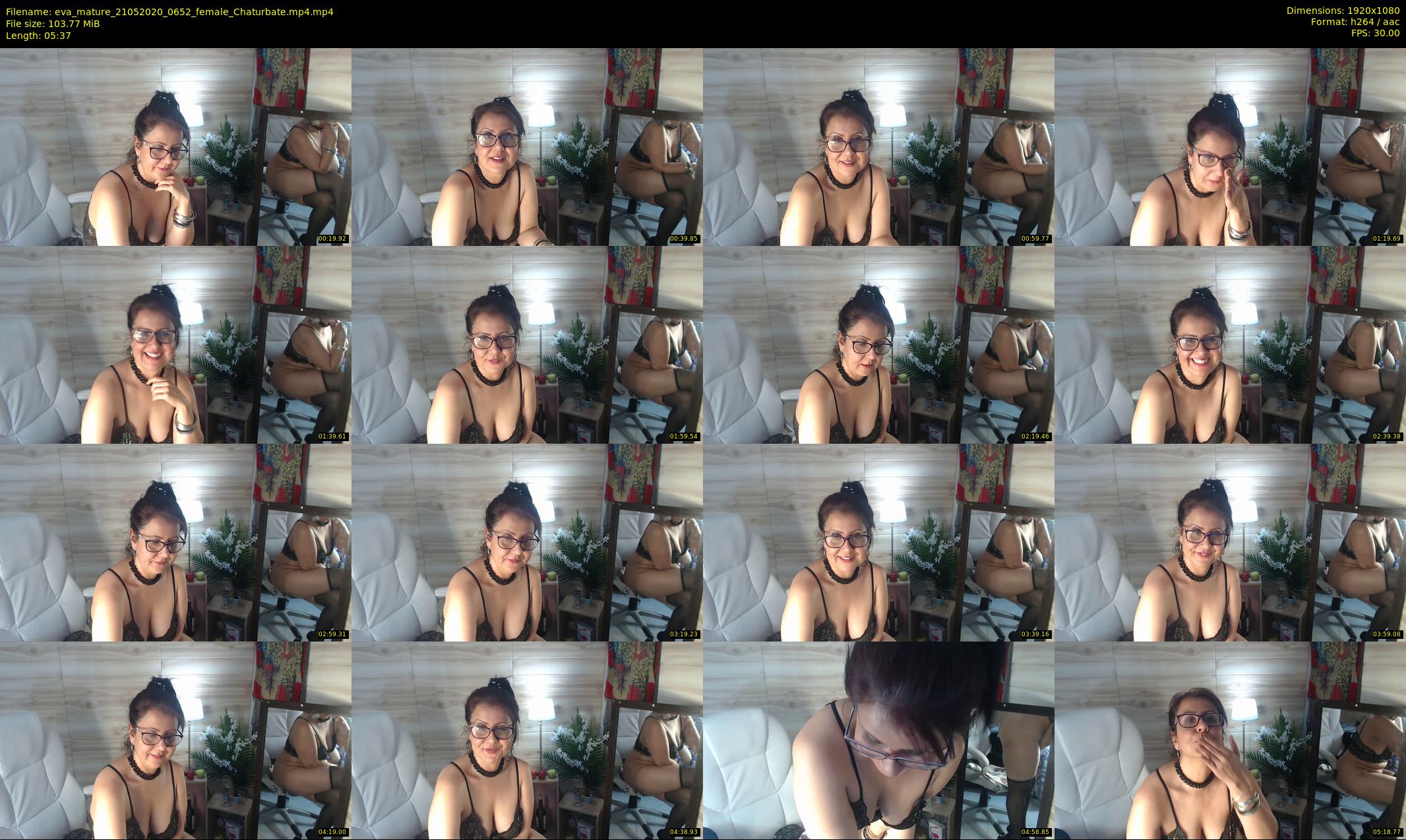 eva_mature — 6 minute Chaturbate female cam show recording, 1080p, May 21, 2020