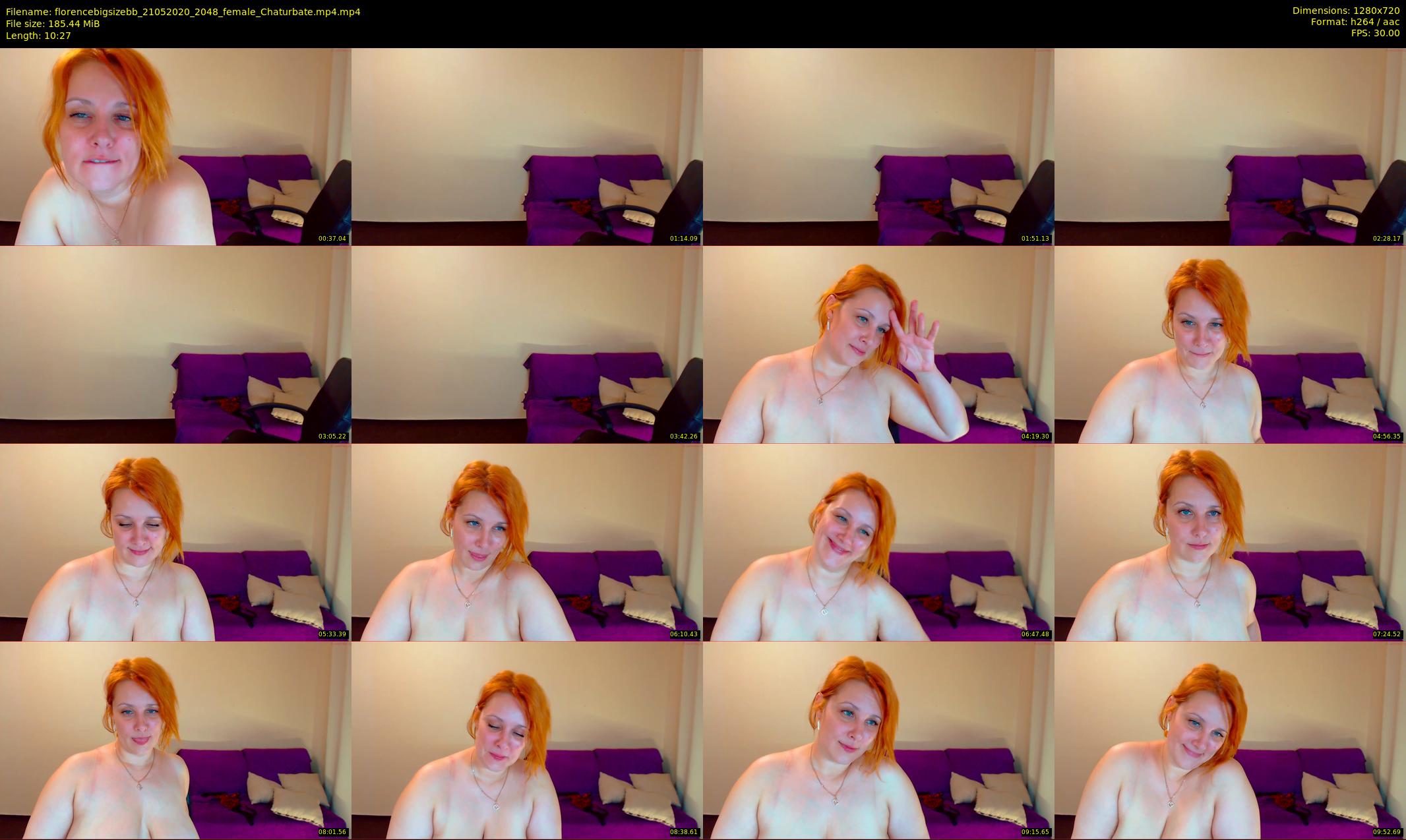 florencebigsizebb — 11 minute Chaturbate female cam show recording, 720p, May 21, 2020