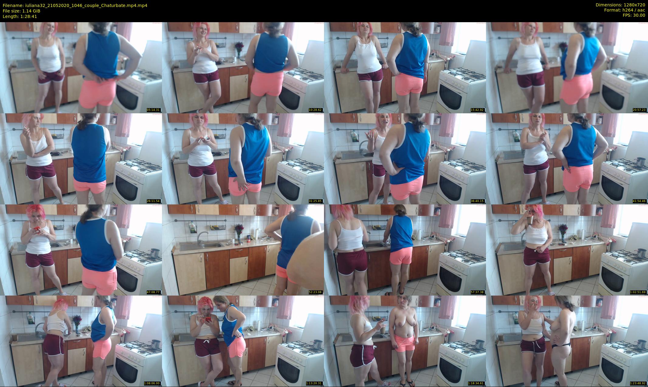 iuliana32 — 89 minute Chaturbate couple cam show recording, 720p, May 21, 2020