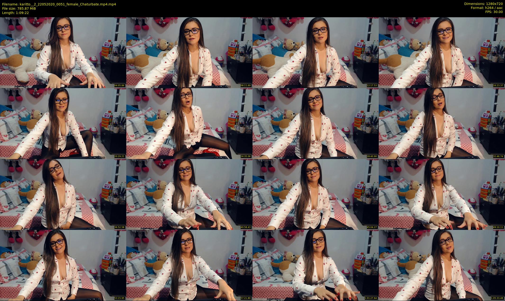 karitto__2 — 70 minute Chaturbate female cam show recording, 720p, May 22, 2020