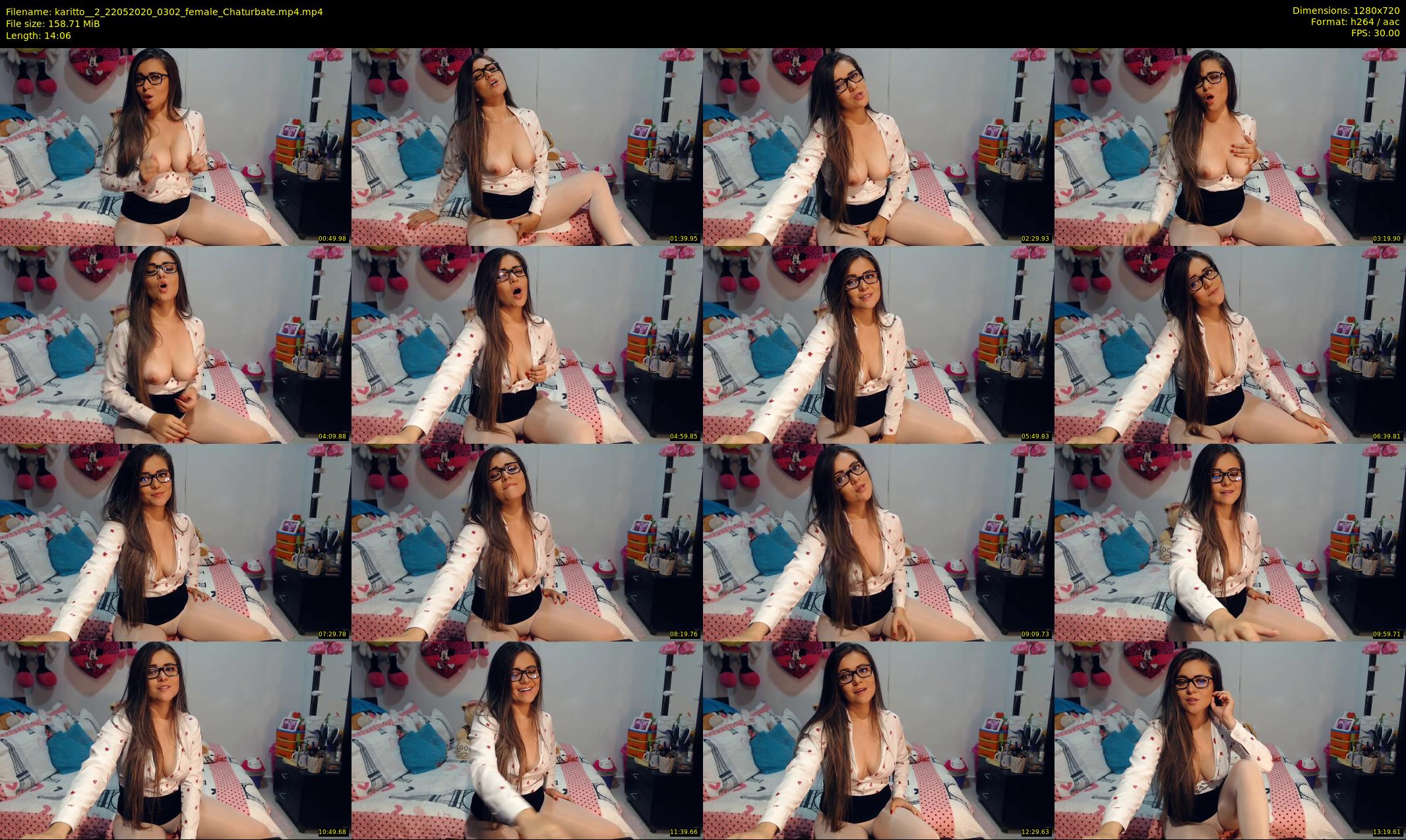 karitto__2 — 15 minute Chaturbate female cam show recording, 720p, May 22, 2020