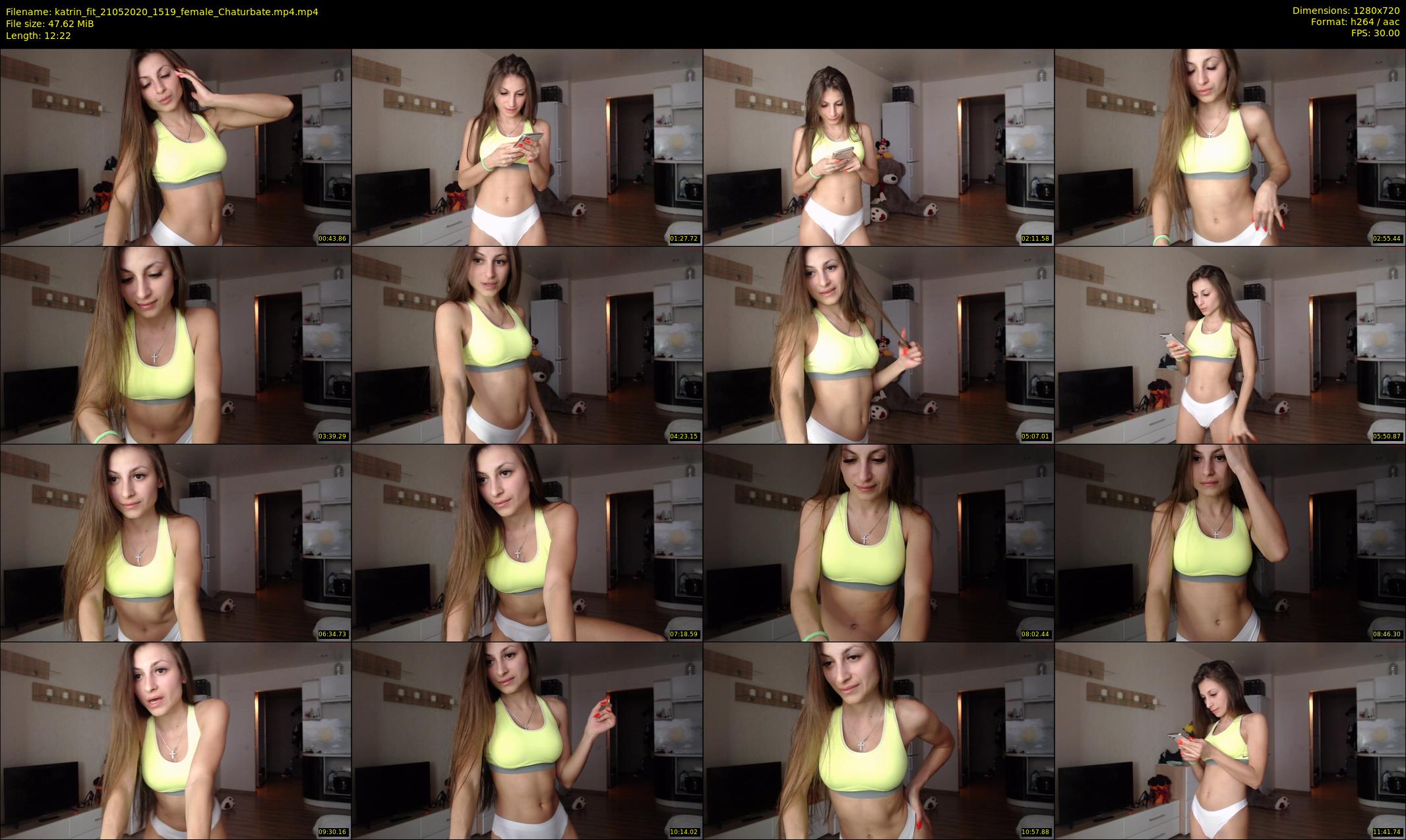 katrin_fit — 13 minute Chaturbate female cam show recording, 720p, May 21, 2020