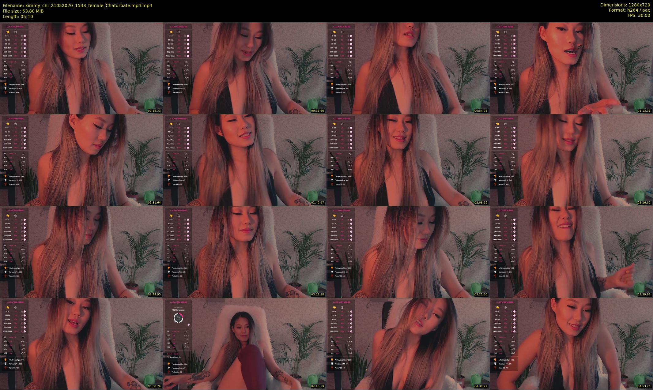kimmy_chi — 6 minute Chaturbate female cam show recording, 720p, May 21, 2020