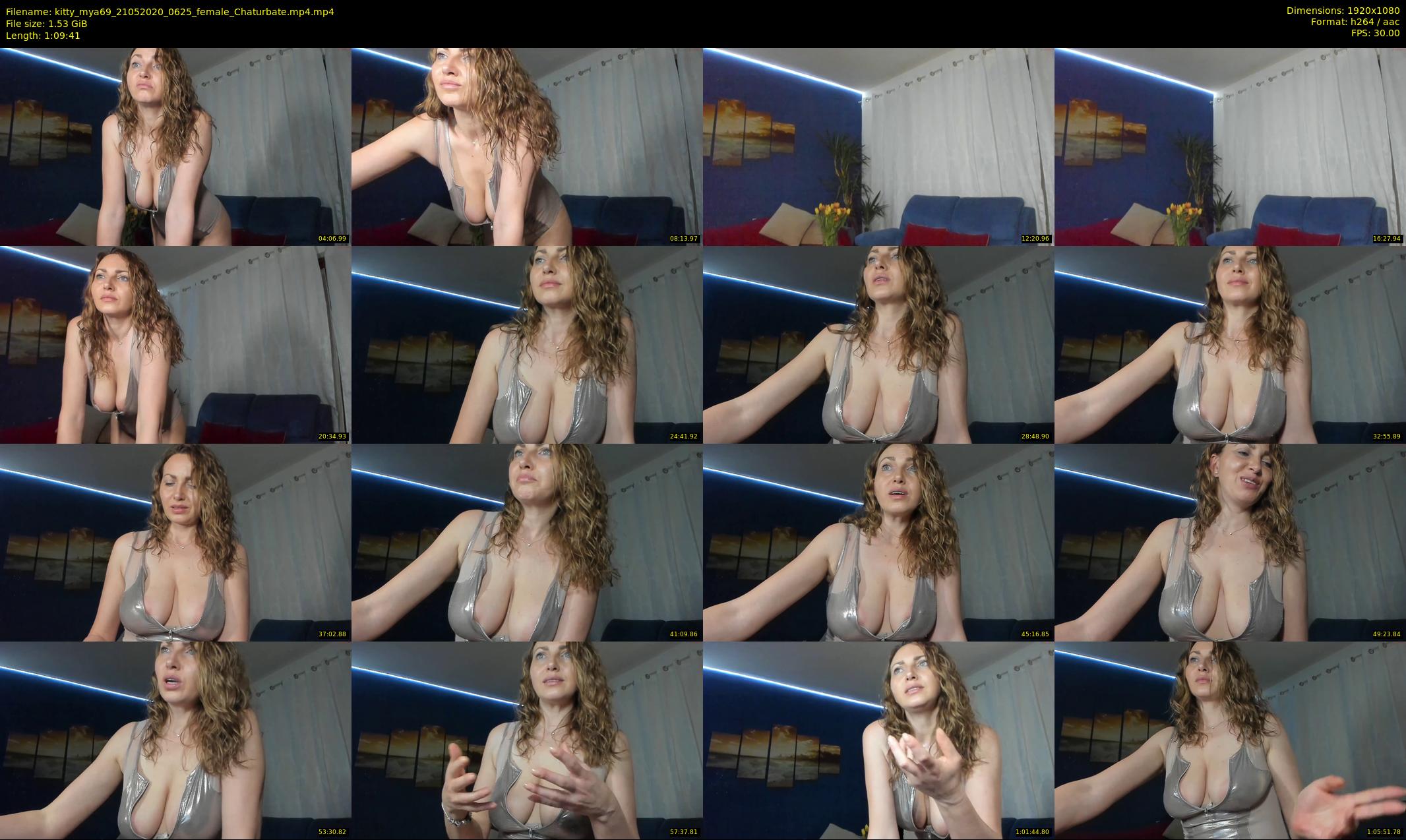 kitty_mya69 — 70 minute Chaturbate female cam show recording, 1080p, May 21, 2020