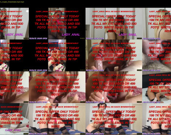 lady_anal — 7 minute Chaturbate female cam show recording, 720p, May 21, 2020
