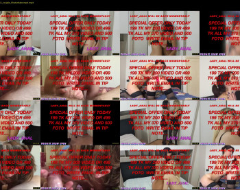 lady_anal — 19 minute Chaturbate female cam show recording, 720p, May 21, 2020
