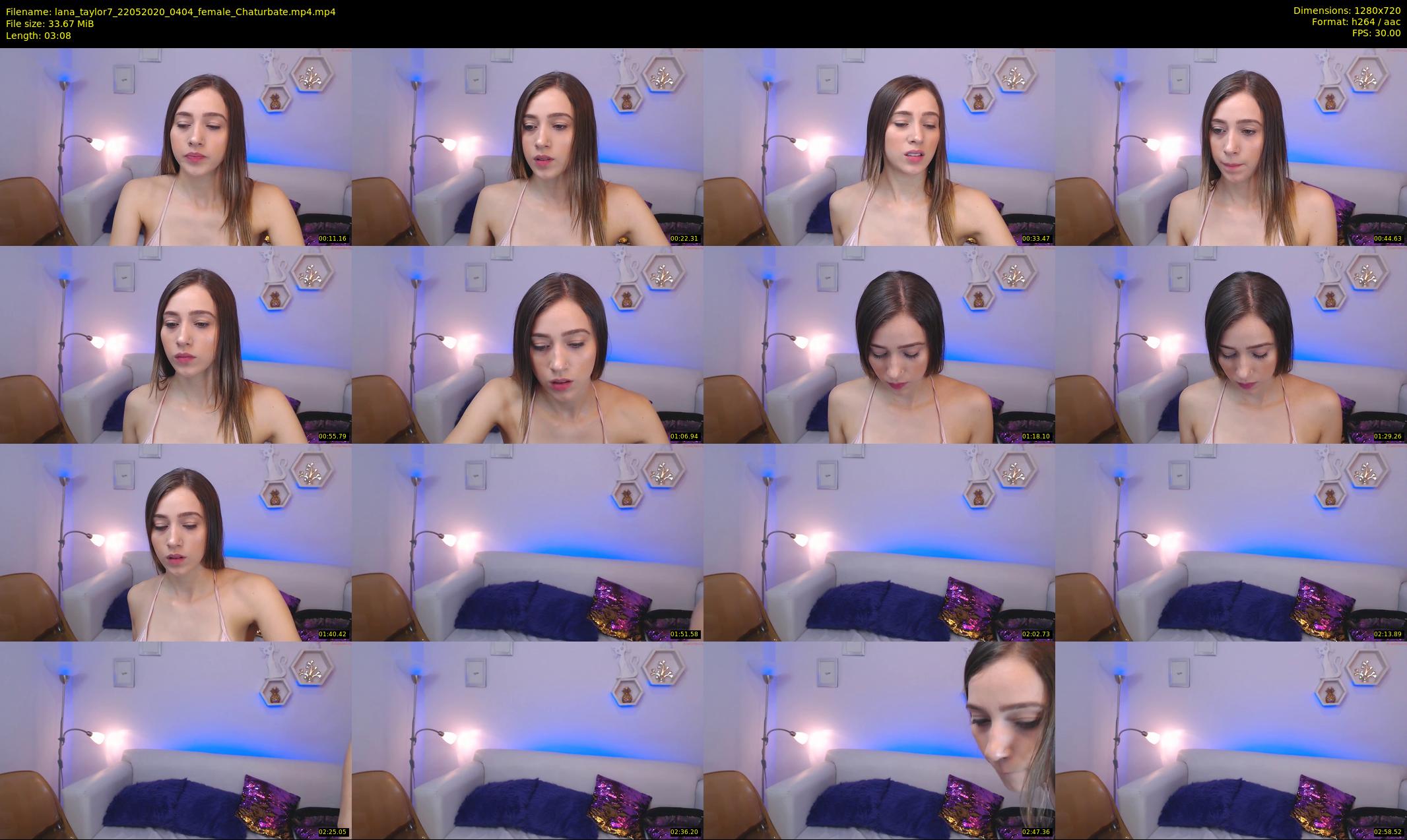 lana_taylor7 — 4 minute Chaturbate female cam show recording, 720p, May 22, 2020