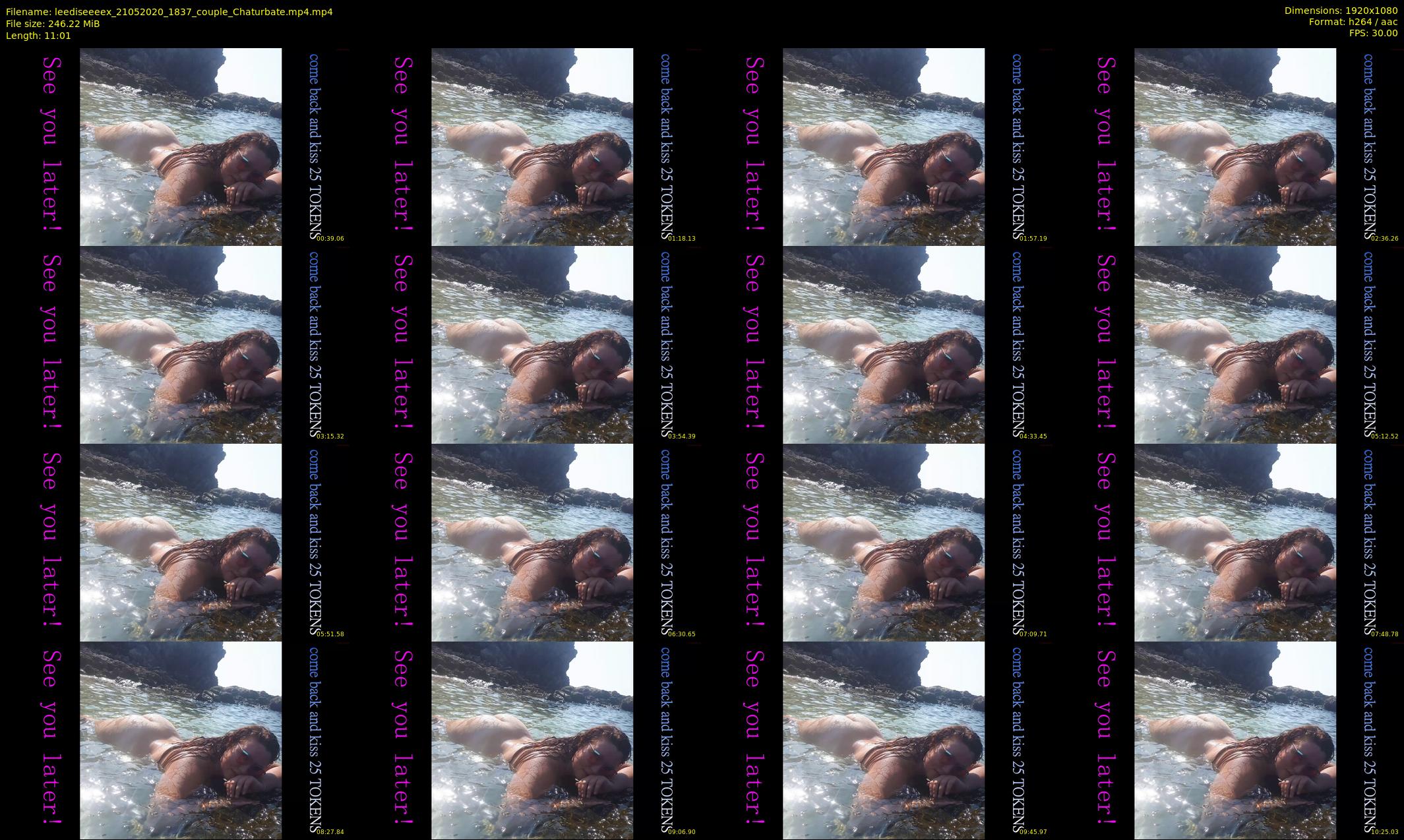 leediseeeex — 12 minute Chaturbate female cam show recording, 1080p, May 21, 2020