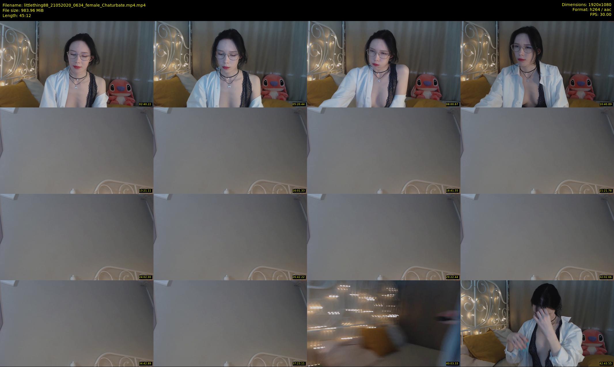 littlething88 — 46 minute Chaturbate female cam show recording, 1080p, May 21, 2020