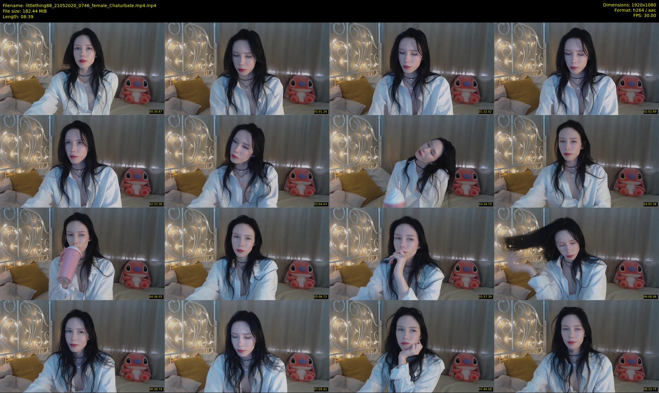 littlething88 — 9 minute Chaturbate female cam show recording, 1080p, May 21, 2020