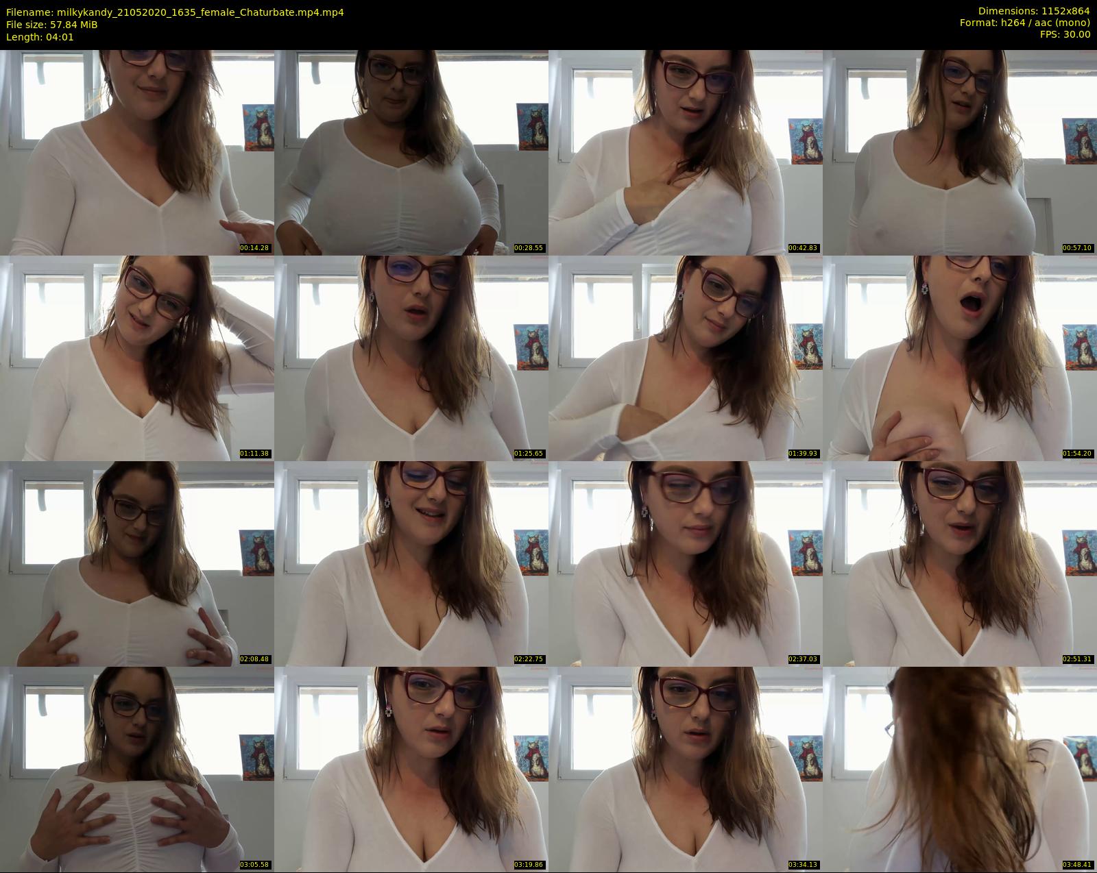 milkykandy — 5 minute Chaturbate female cam show recording, 720p, May 21, 2020
