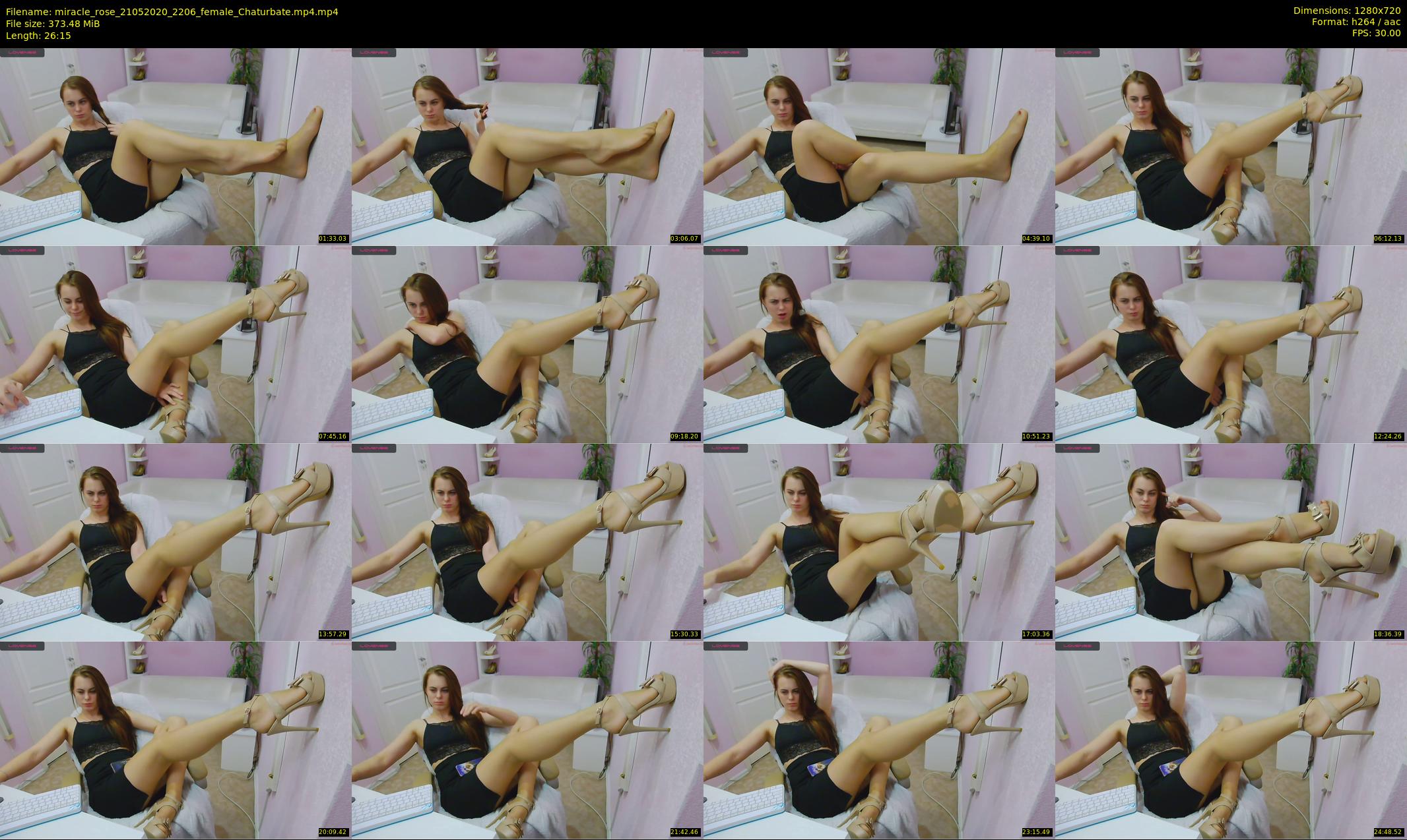 miracle_rose — 27 minute Chaturbate female cam show recording, 720p, May 21, 2020