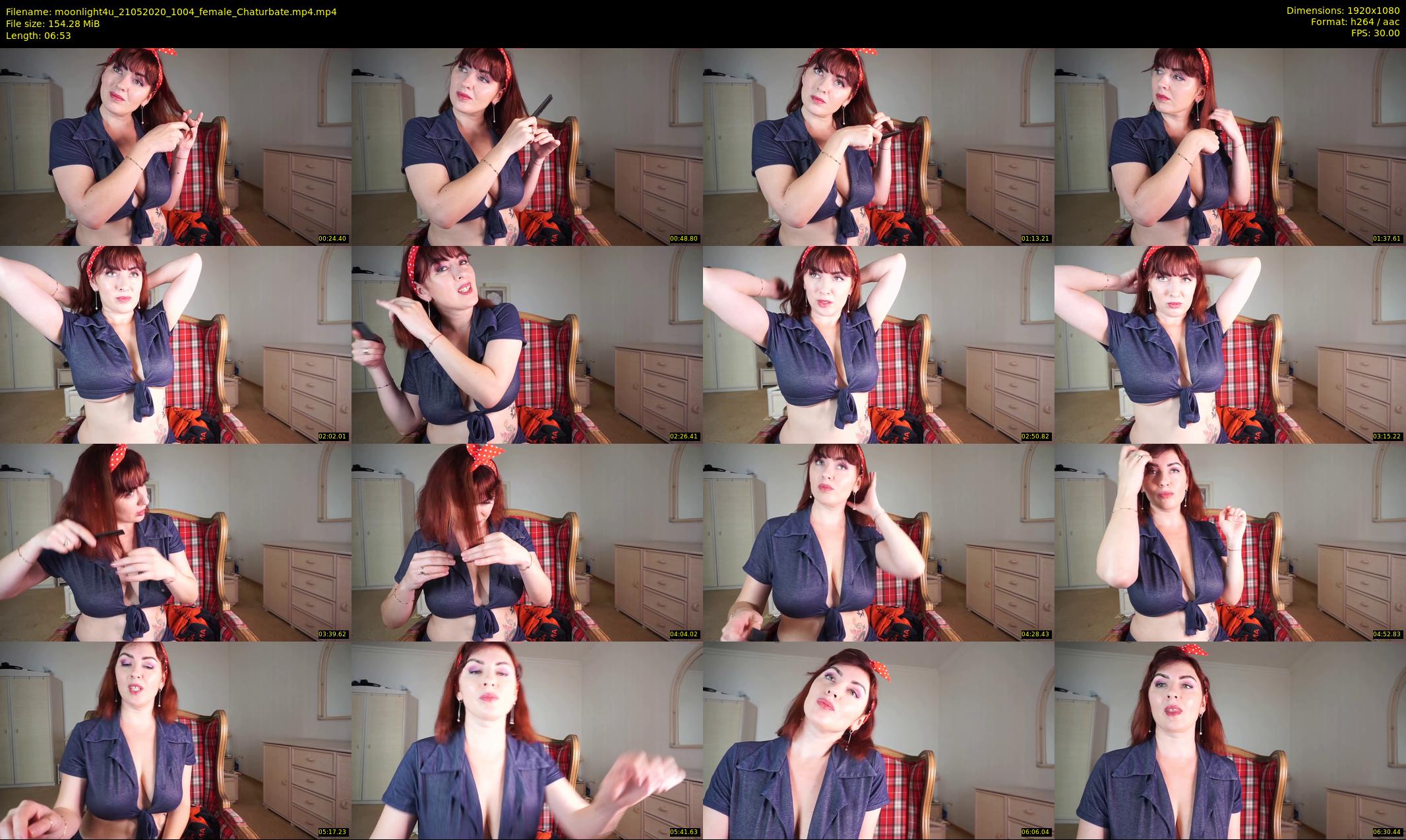 moonlight4u — 7 minute Chaturbate female cam show recording, 1080p, May 21, 2020