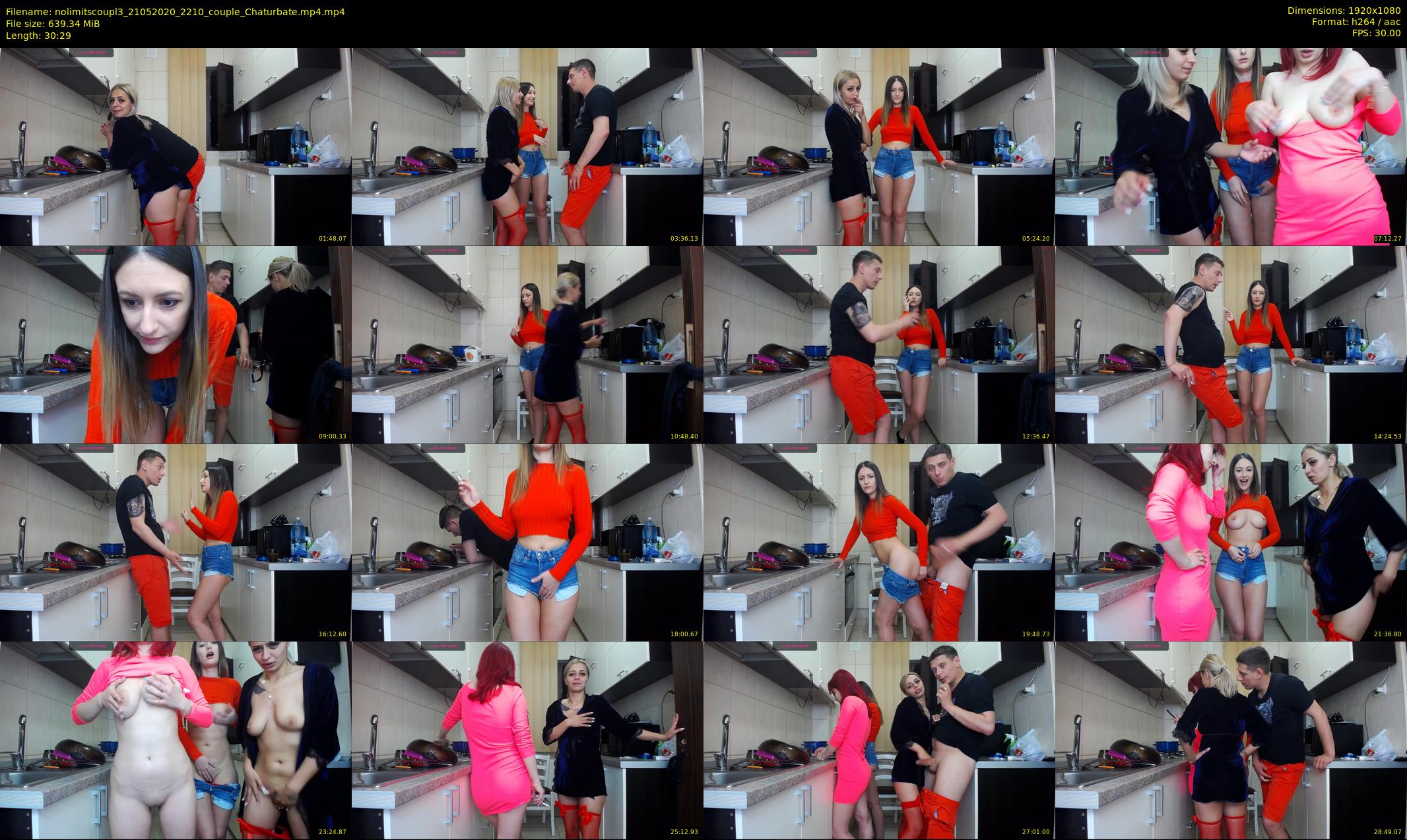 nolimitscoupl3 — 31 minute Chaturbate couple cam show recording, 1080p, May 21, 2020