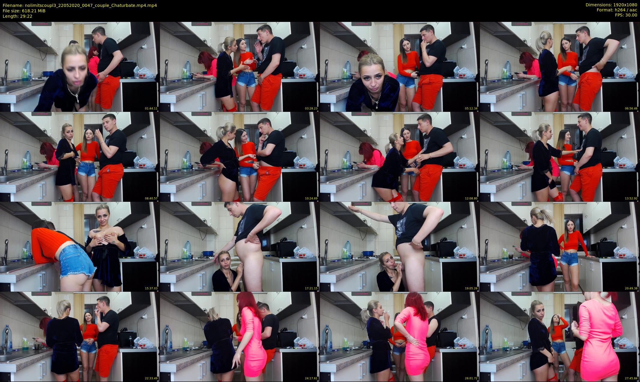 nolimitscoupl3 — 30 minute Chaturbate couple cam show recording, 1080p, May 22, 2020