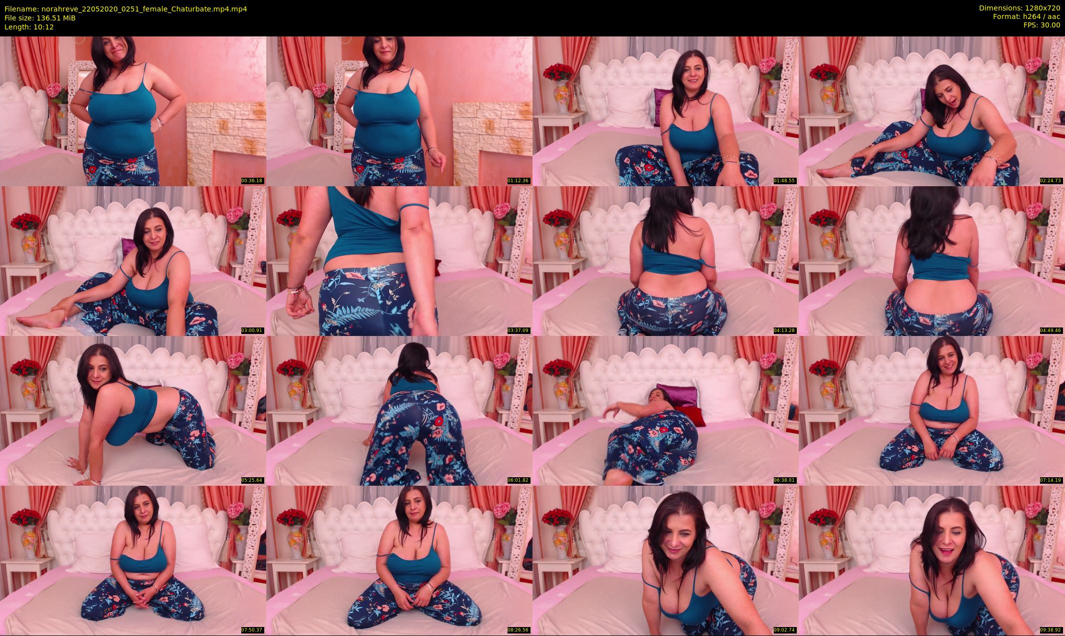norahreve — 11 minute Chaturbate female cam show recording, 720p, May 22, 2020