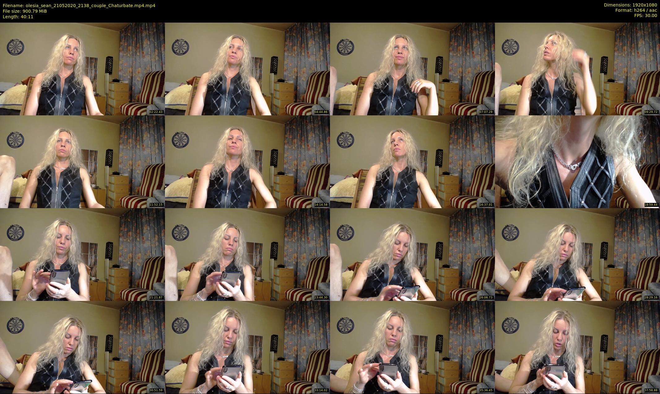 olesia_sean — 41 minute Chaturbate couple cam show recording, 1080p, May 21, 2020