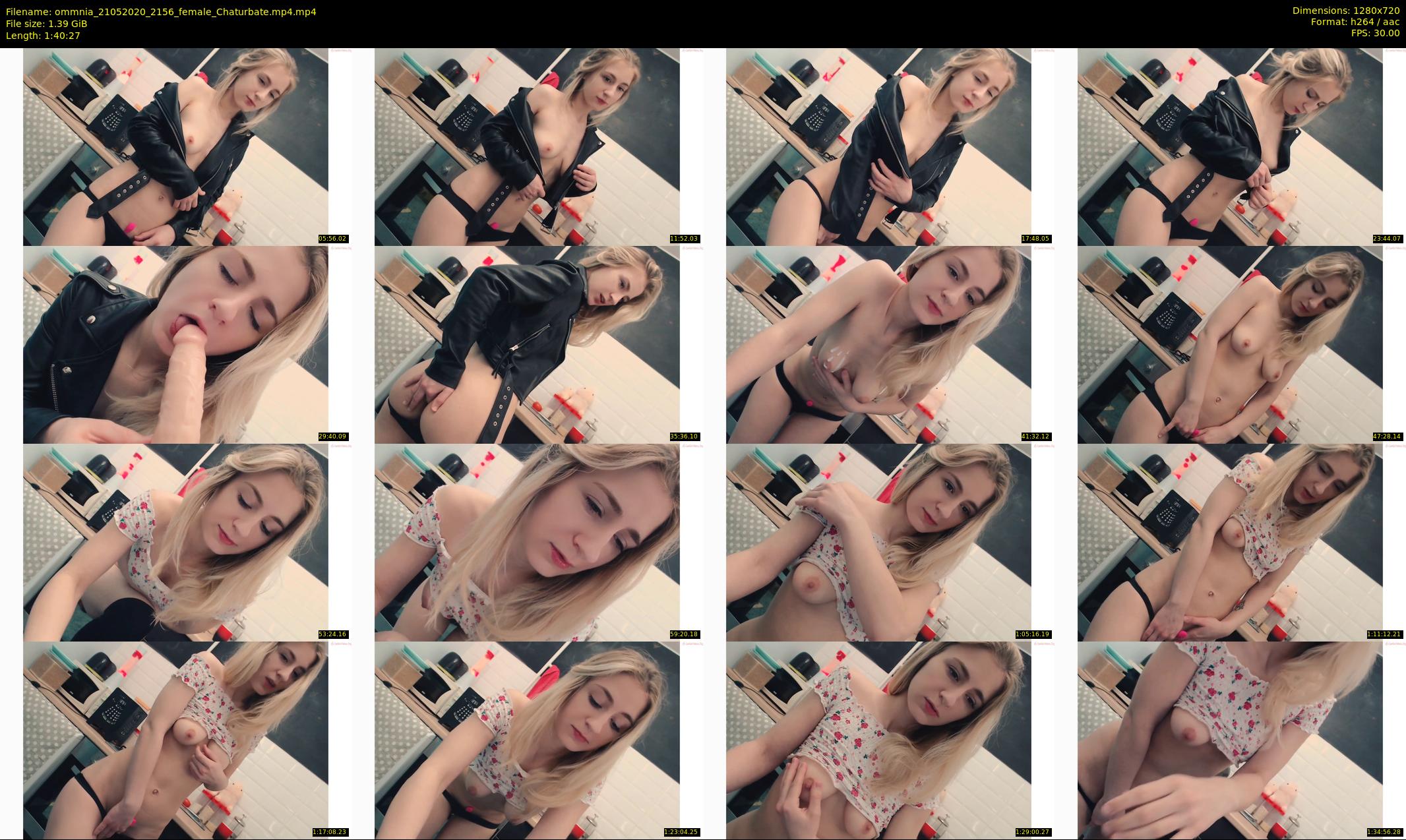 ommnia — 101 minute Chaturbate female cam show recording, 720p, May 21, 2020