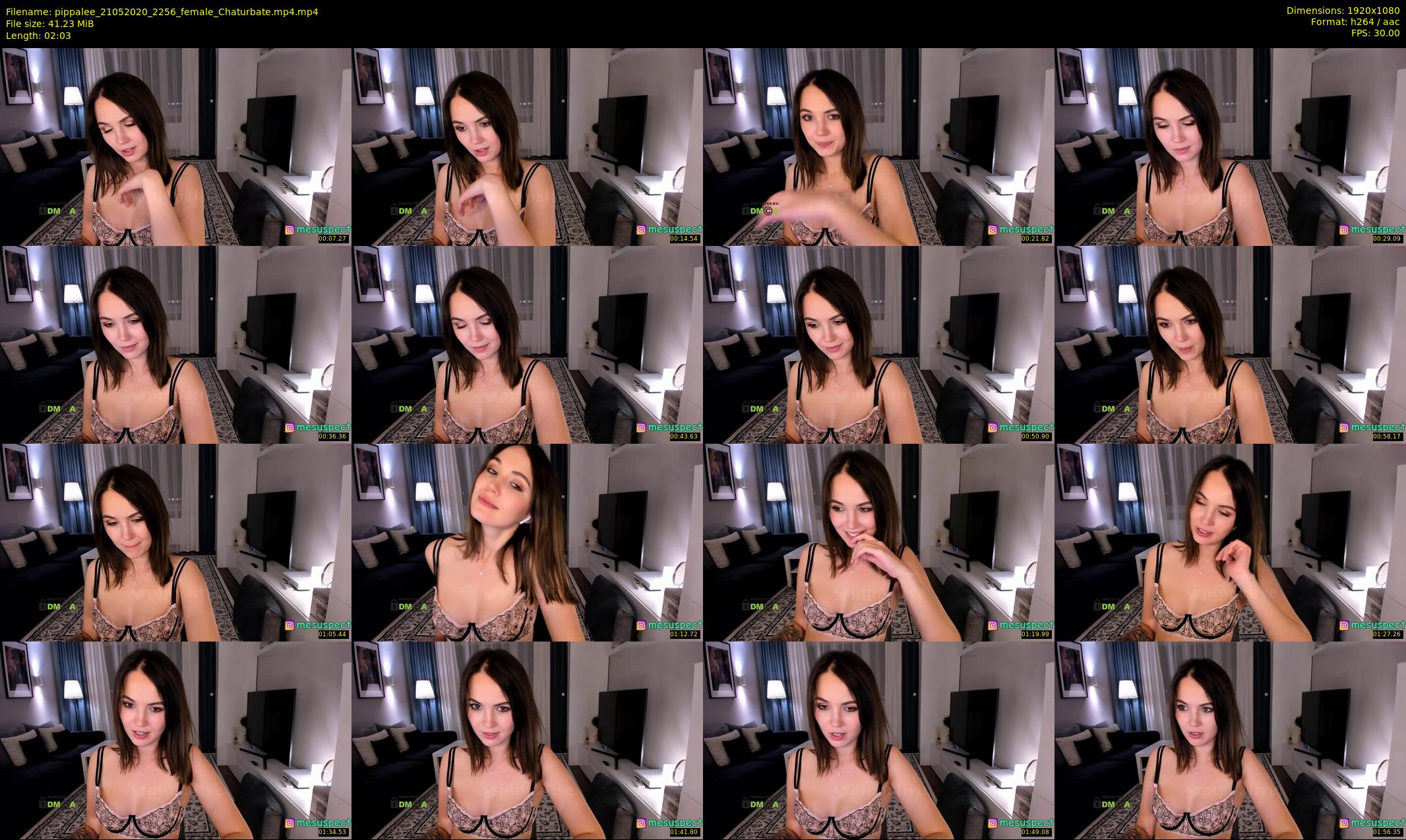 pippalee — 3 minute Chaturbate female cam show recording, 1080p, May 21, 2020