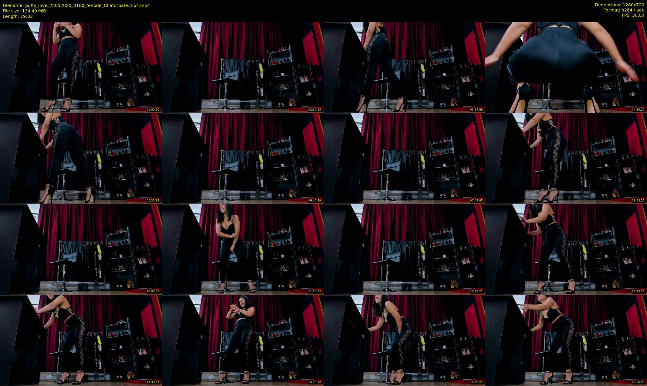 puffy_love — 20 minute Chaturbate female cam show recording, 720p, May 22, 2020