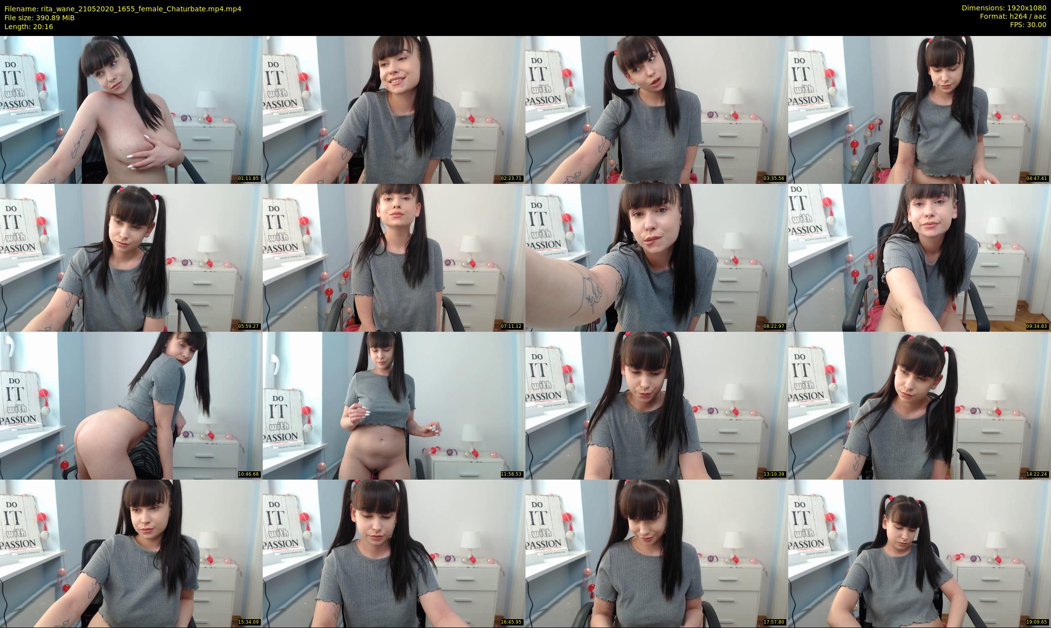 rita_wane — 21 minute Chaturbate female cam show recording, 1080p, May 21, 2020