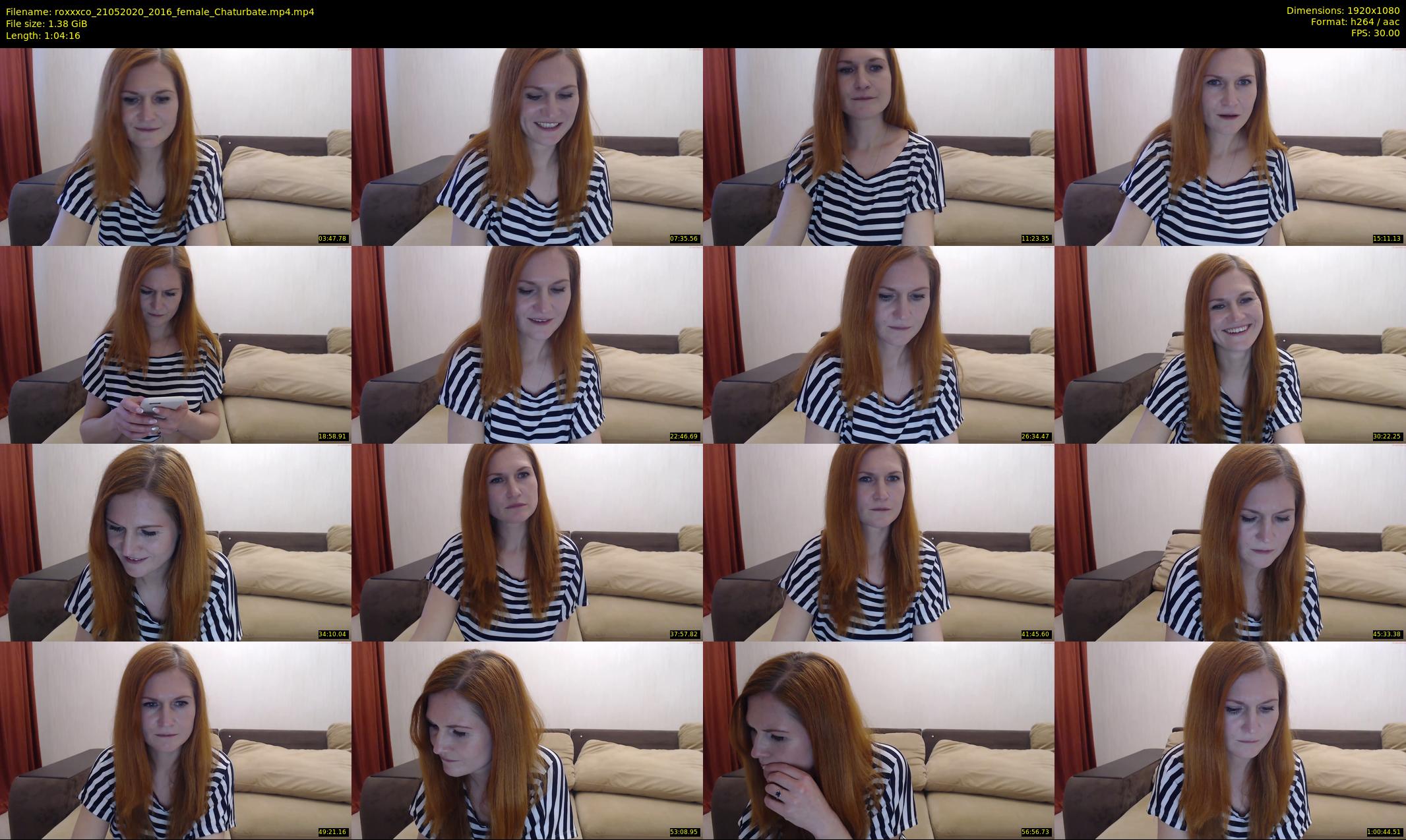 roxxxco — 65 minute Chaturbate female cam show recording, 1080p, May 21, 2020
