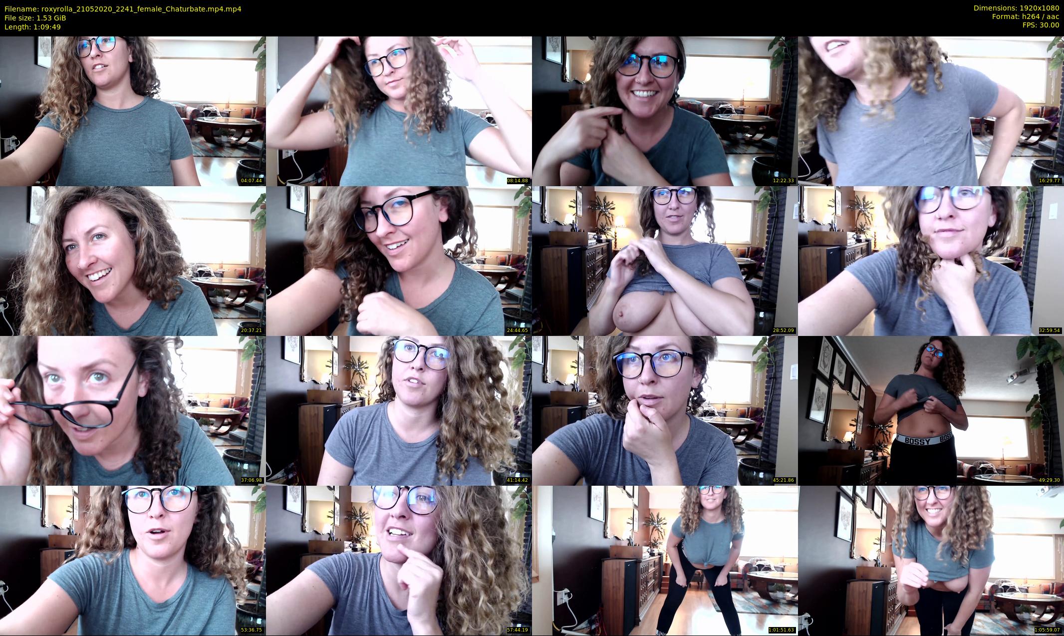 roxyrolla — 70 minute Chaturbate female cam show recording, 1080p, May 21, 2020