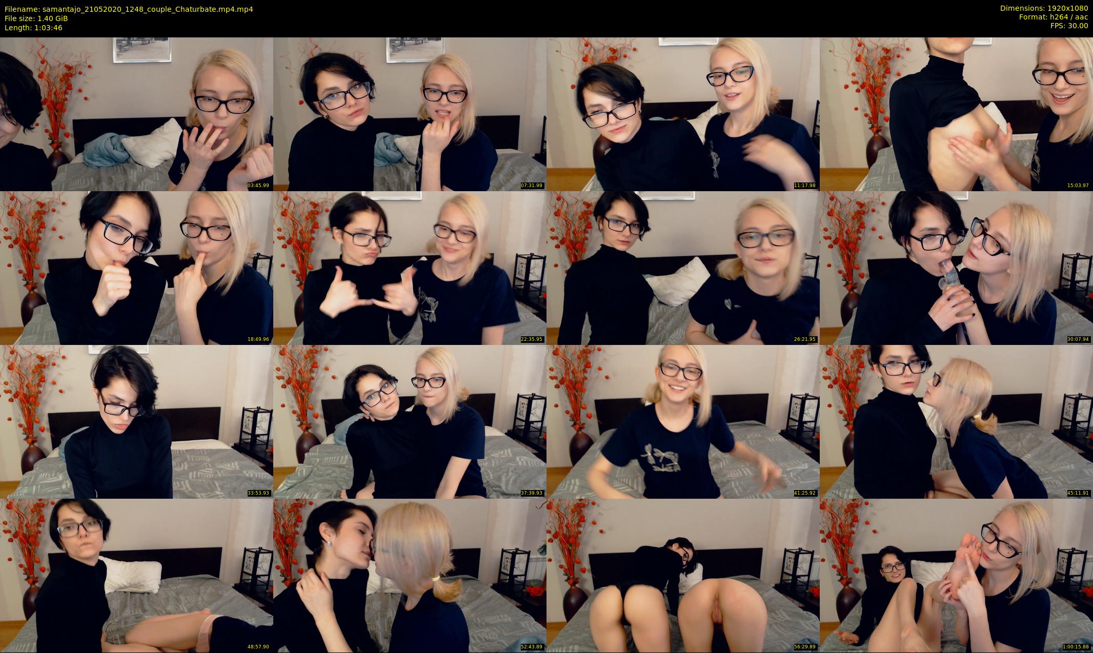 samantajo — 64 minute Chaturbate female cam show recording, 1080p, May 21, 2020