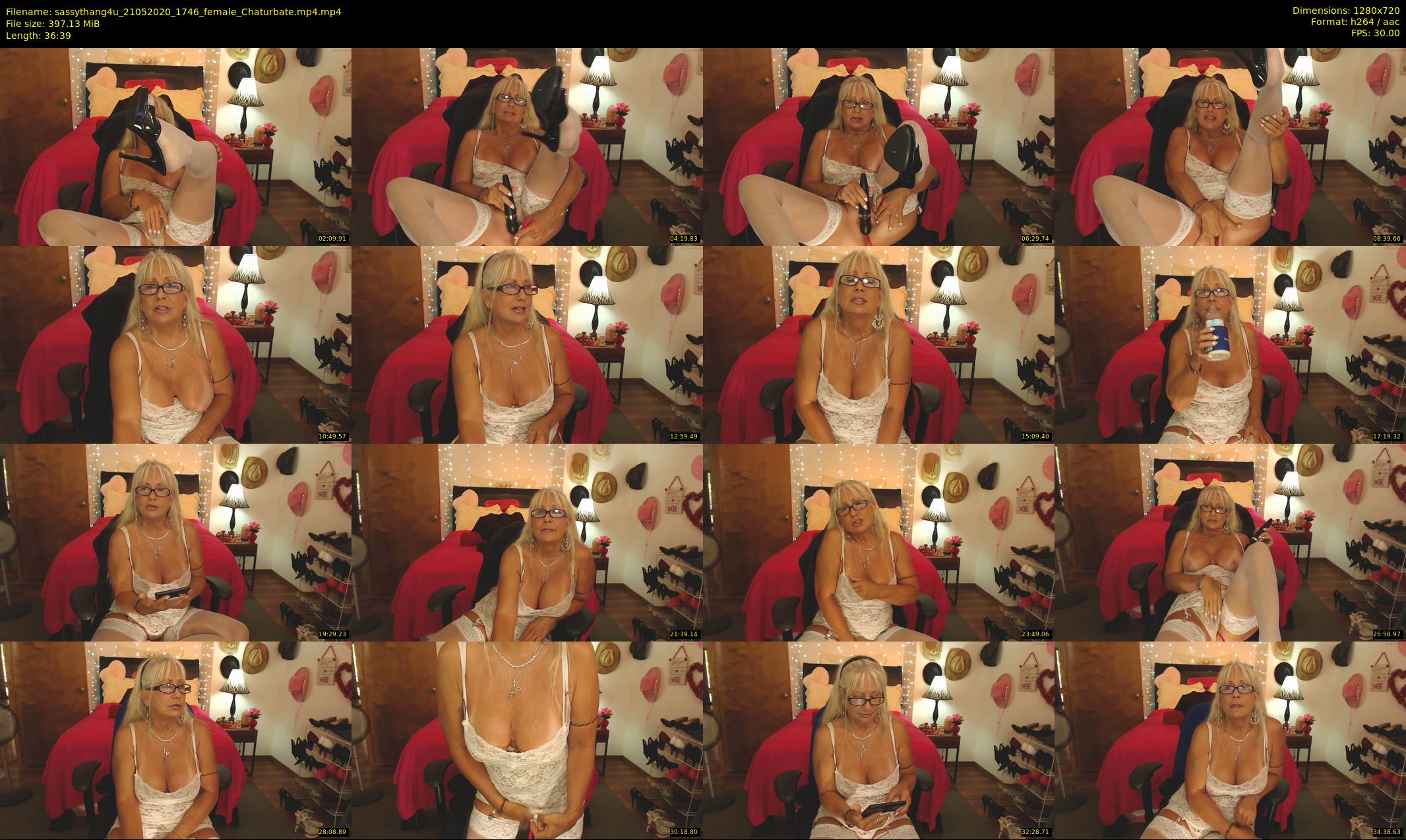 sassythang4u — 37 minute Chaturbate female cam show recording, 720p, May 21, 2020