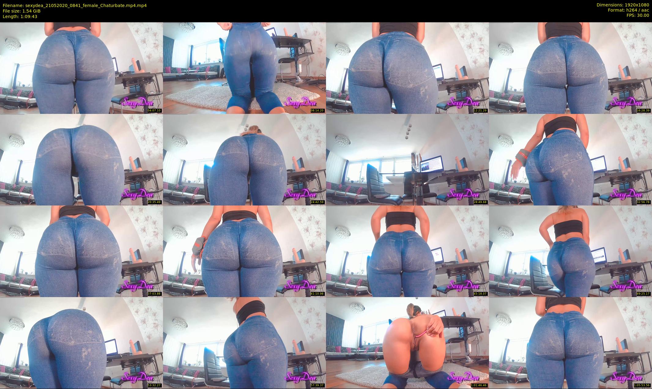 sexydea — 70 minute Chaturbate female cam show recording, 1080p, May 21, 2020