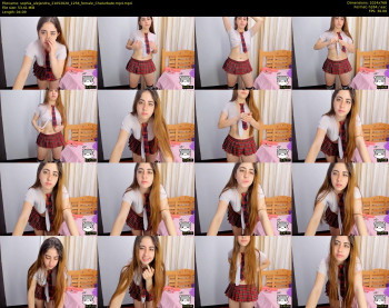 sophia_alejandra — 5 minute Chaturbate female cam show recording, 720p, May 21, 2020