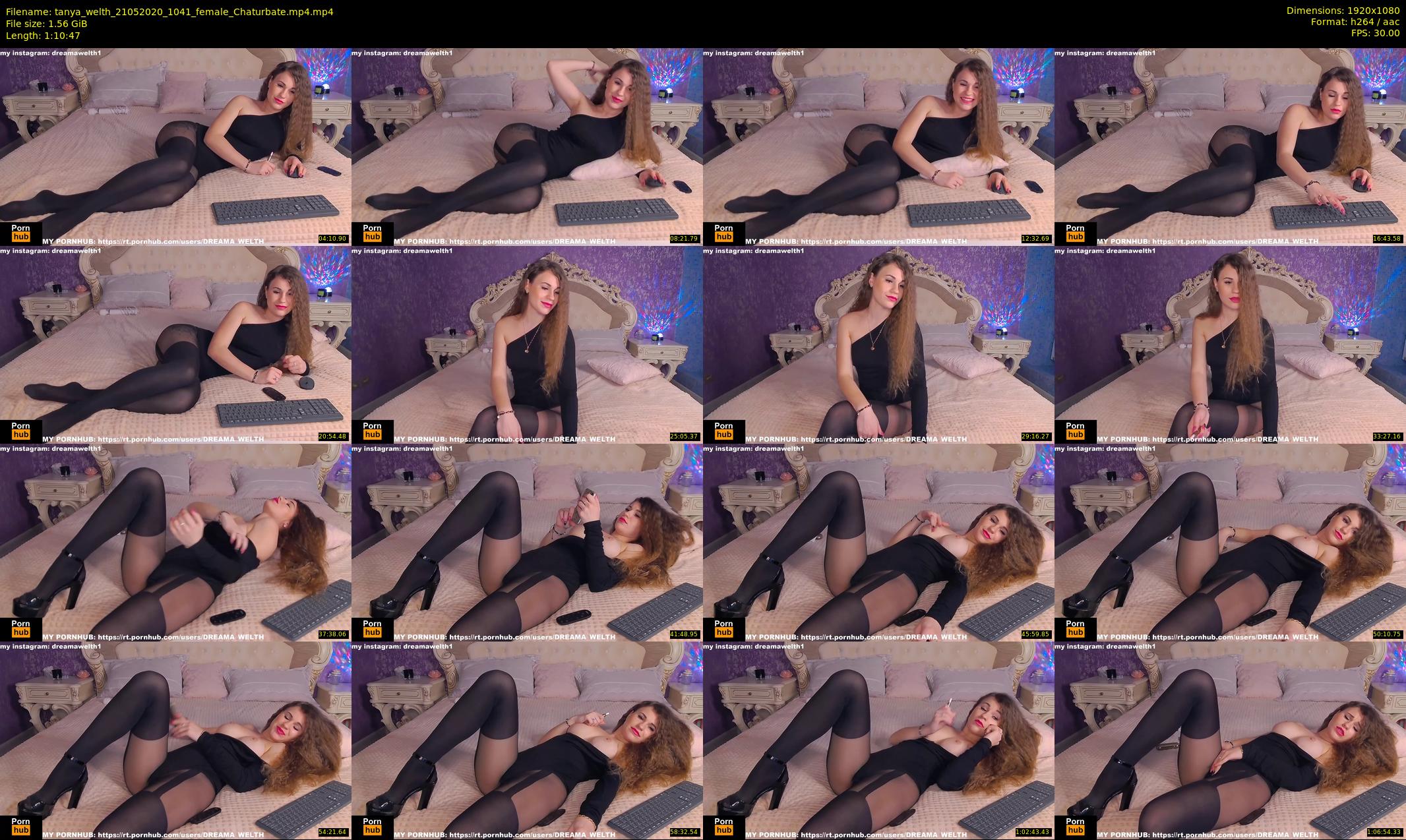 tanya_welth — 71 minute Chaturbate female cam show recording, 1080p, May 21, 2020