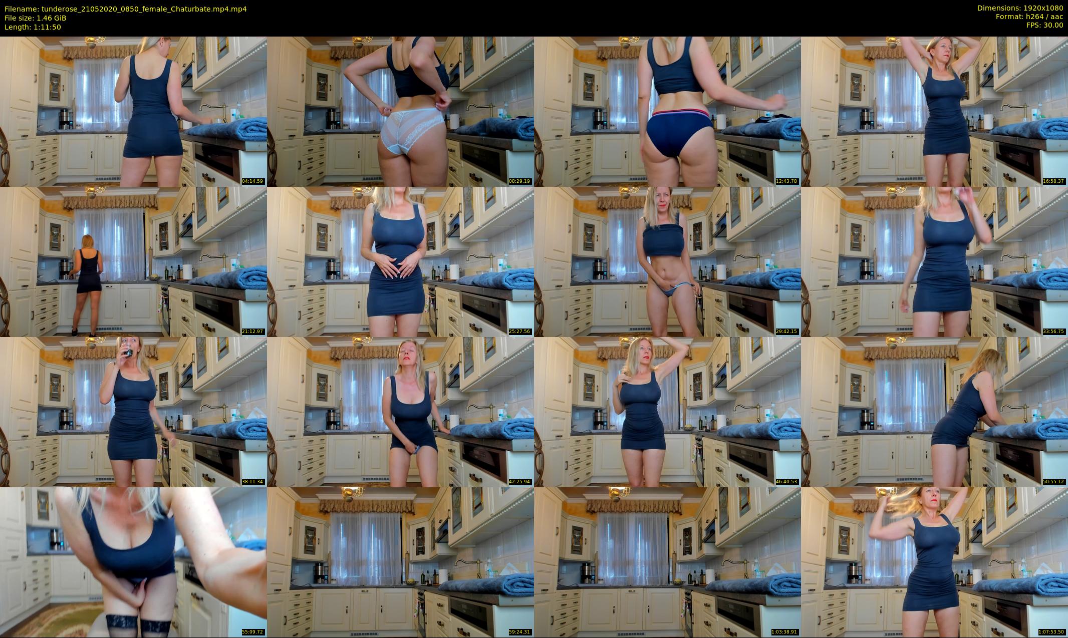 tunderose — 72 minute Chaturbate female cam show recording, 1080p, May 21, 2020