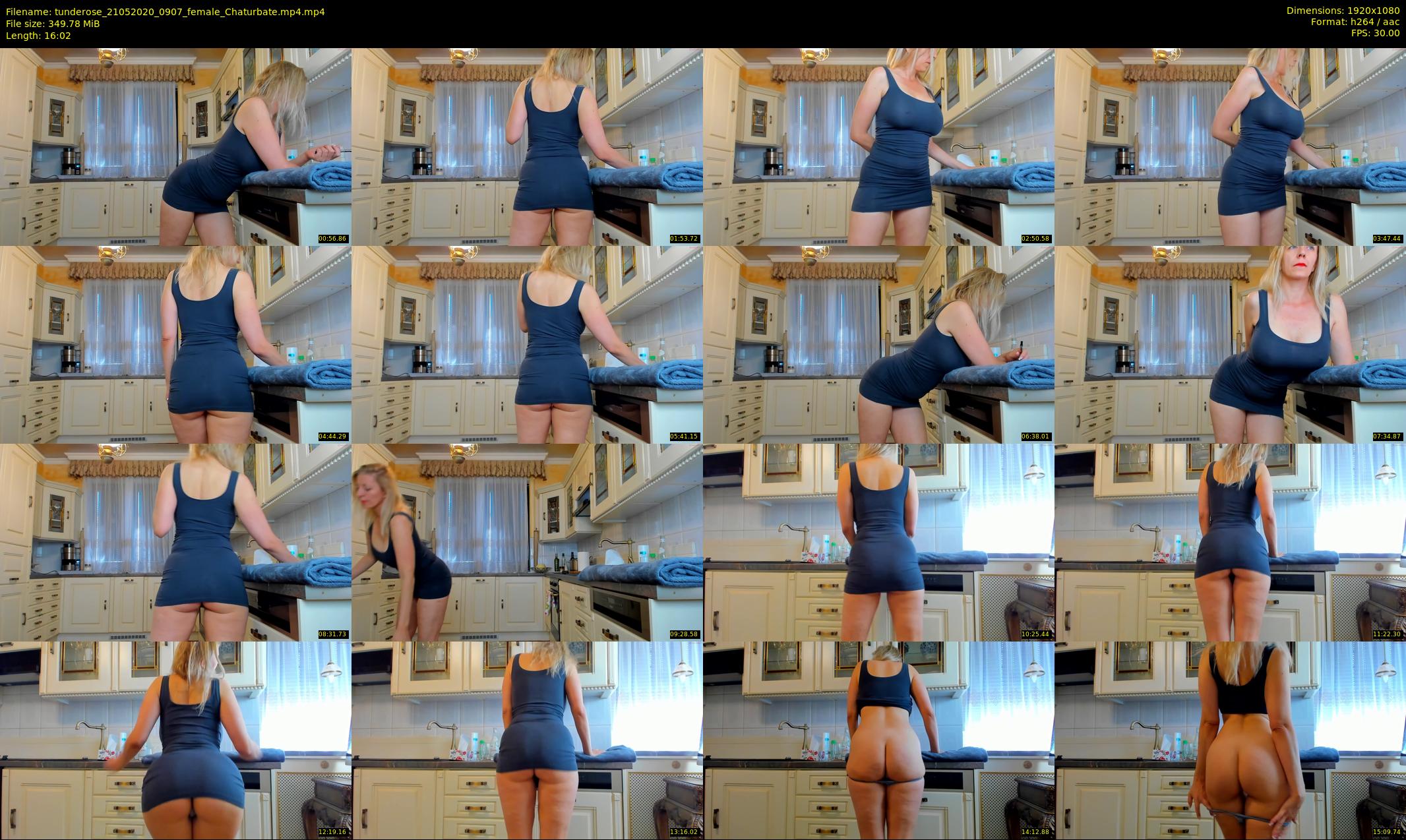 tunderose — 17 minute Chaturbate female cam show recording, 1080p, May 21, 2020