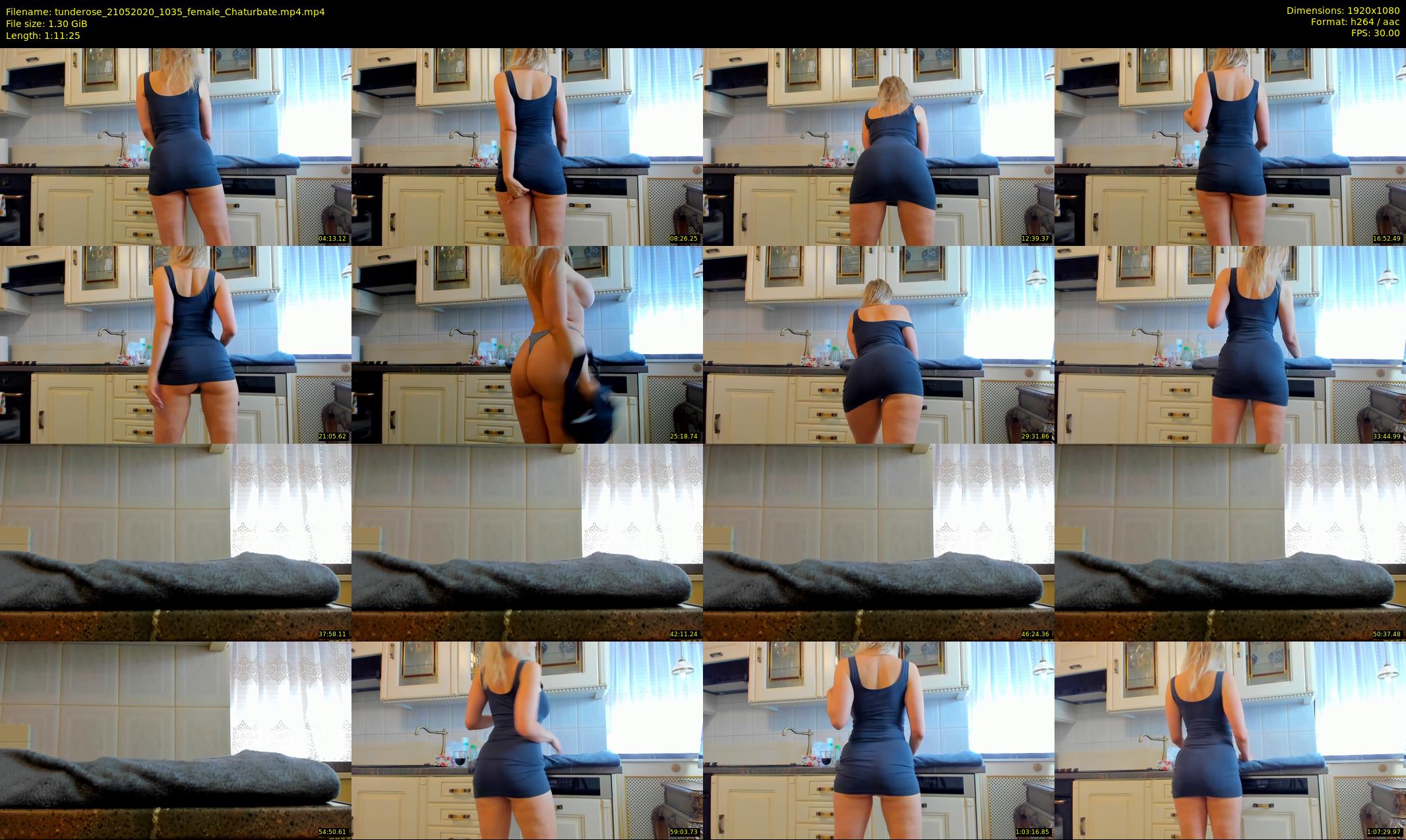 tunderose — 72 minute Chaturbate female cam show recording, 1080p, May 21, 2020