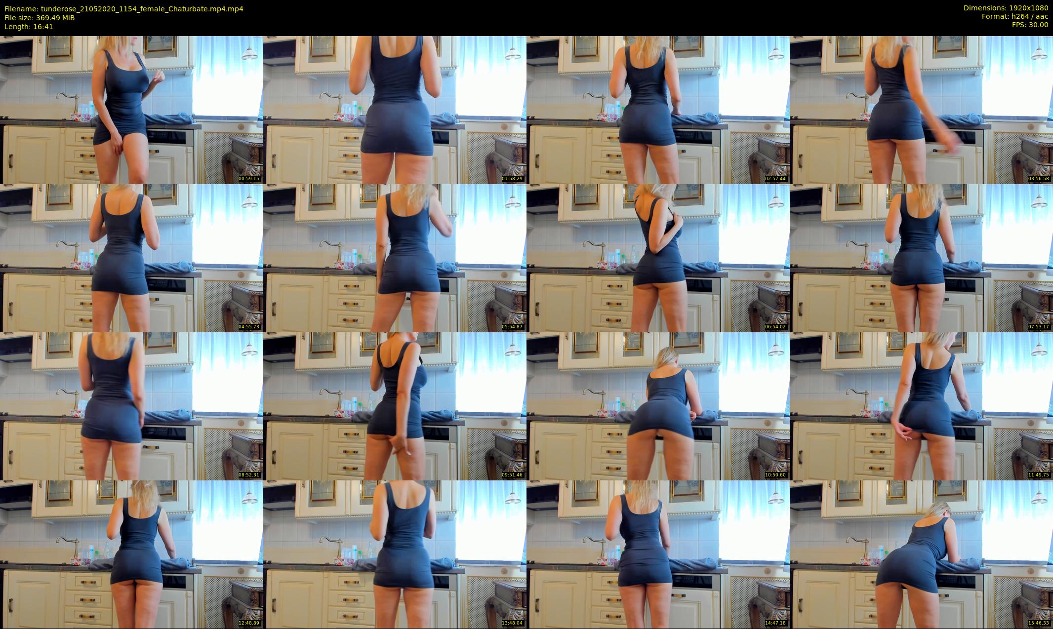 tunderose — 17 minute Chaturbate female cam show recording, 1080p, May 21, 2020