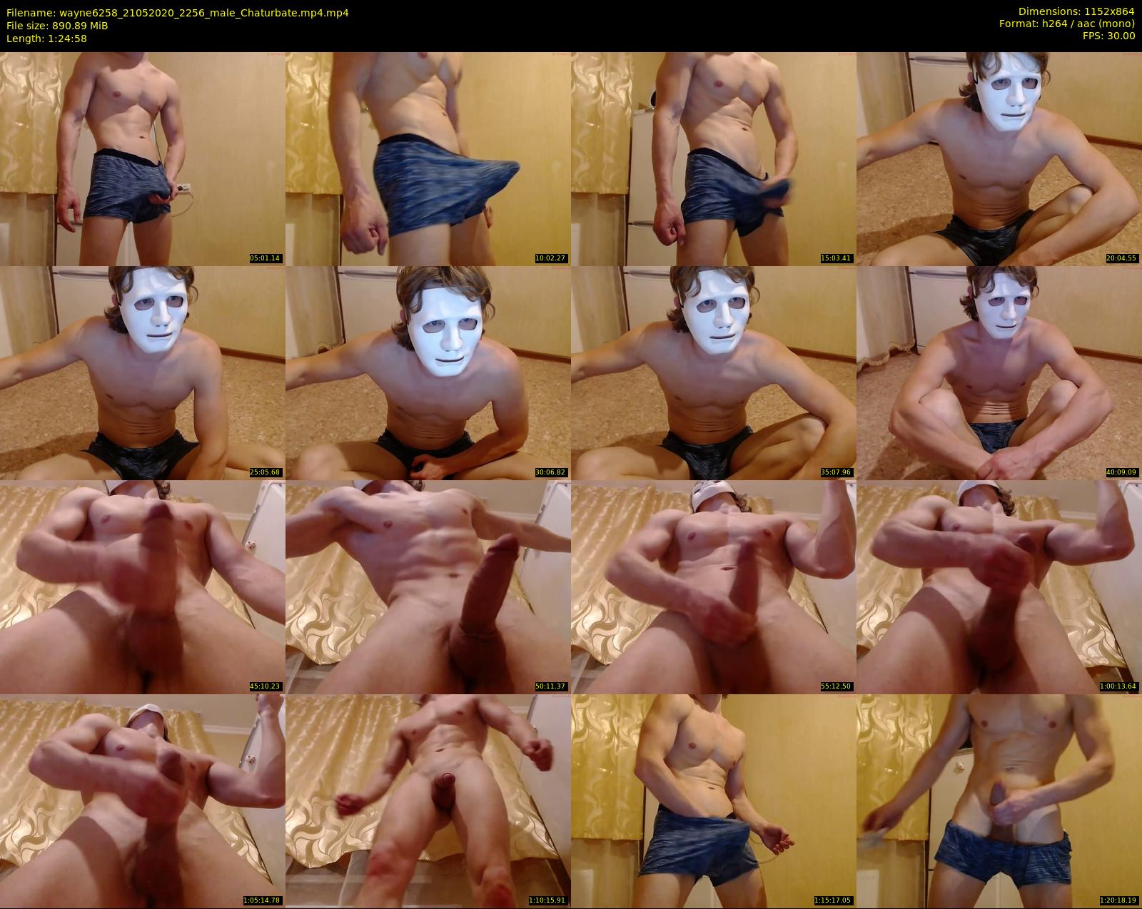 wayne6258 — 85 minute Chaturbate male cam show recording, 720p, May 21, 2020