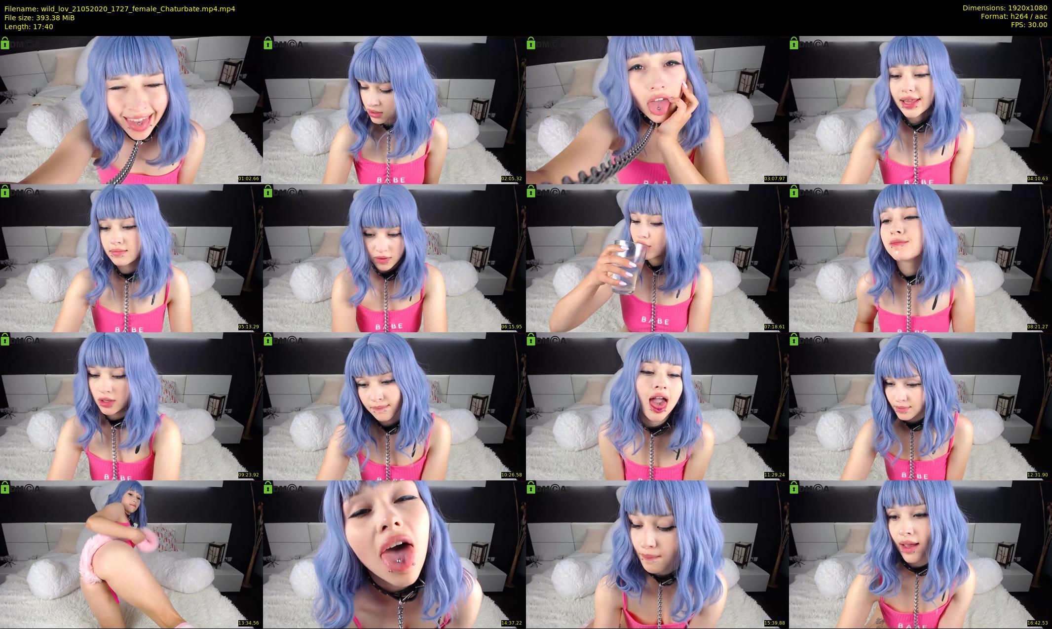 wild_lov — 18 minute Chaturbate female cam show recording, 1080p, May 21, 2020