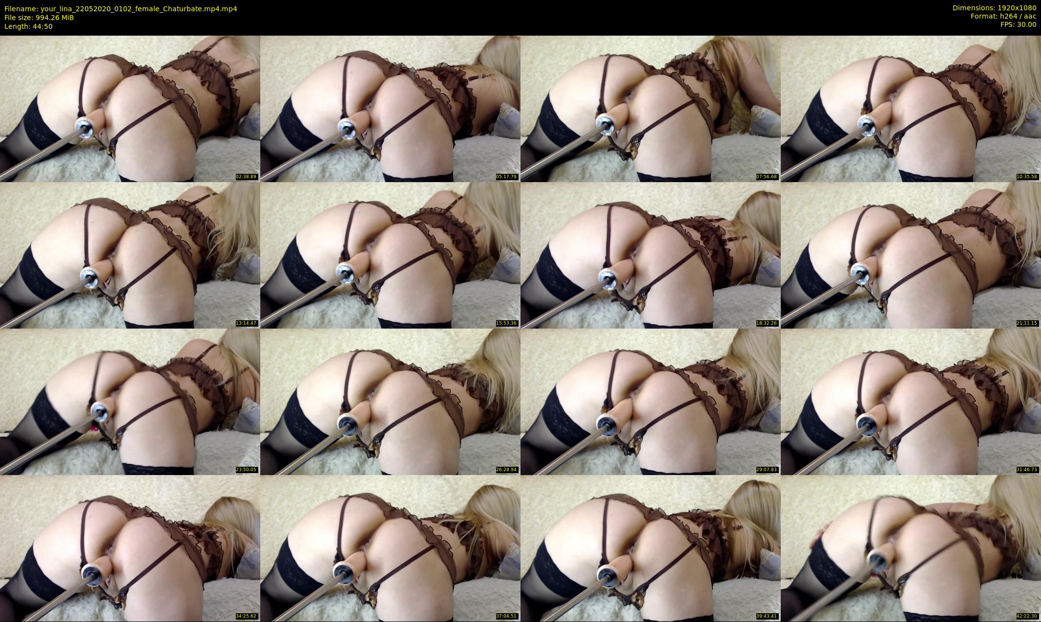 your_lina — 45 minute Chaturbate female cam show recording, 1080p, May 22, 2020